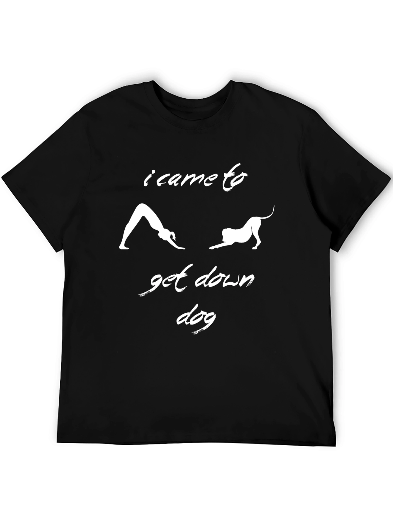 Yoga Dog T-Shirt Funny Downward Dog Tee