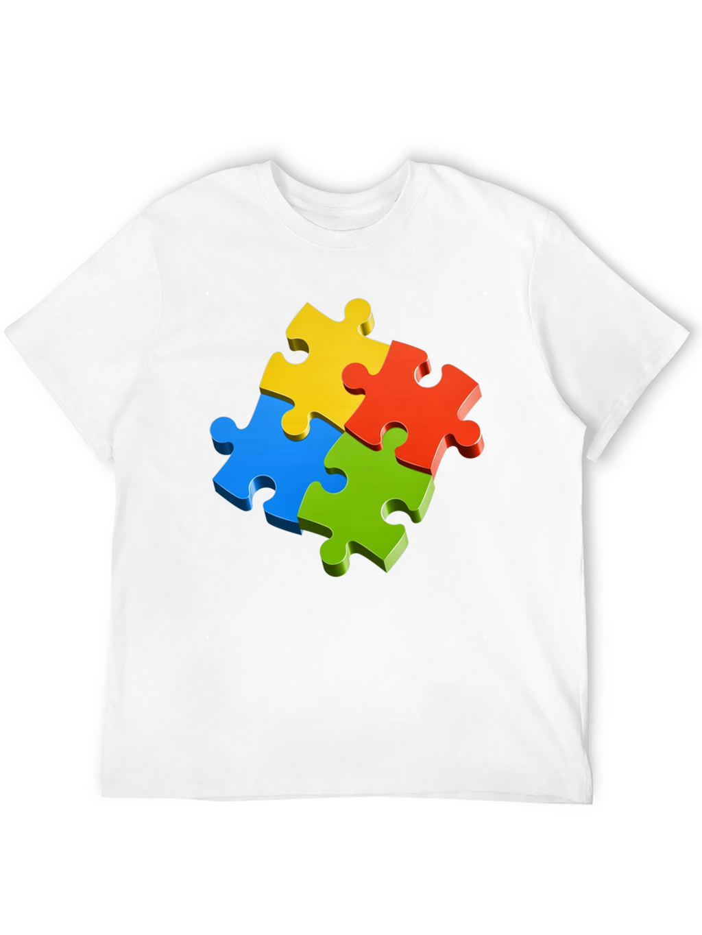 Autism Awareness Puzzle Piece T-Shirt