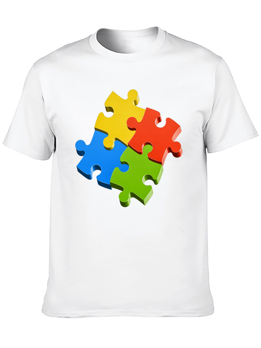 Autism Awareness Puzzle Piece T-Shirt
