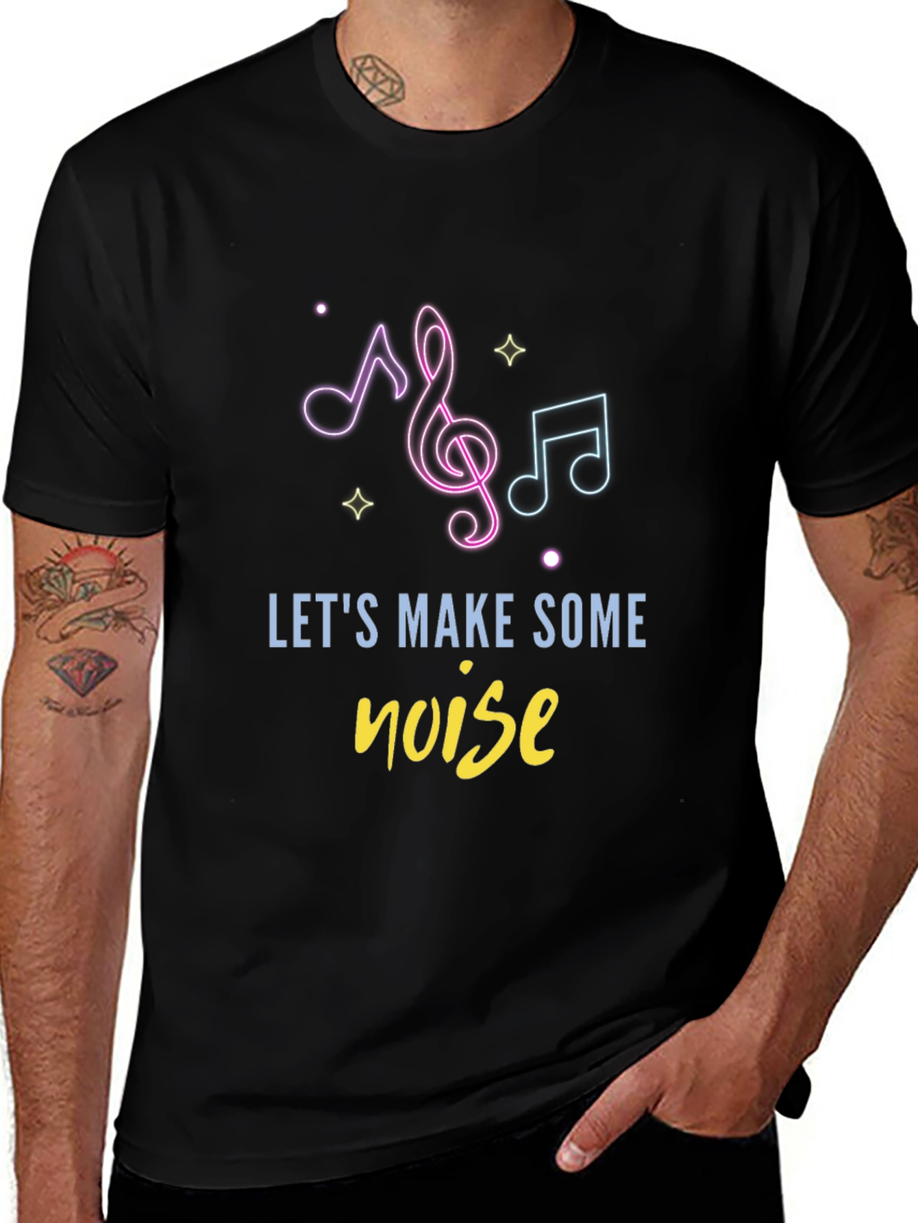 Lets Make Some Noise Graphic Tee