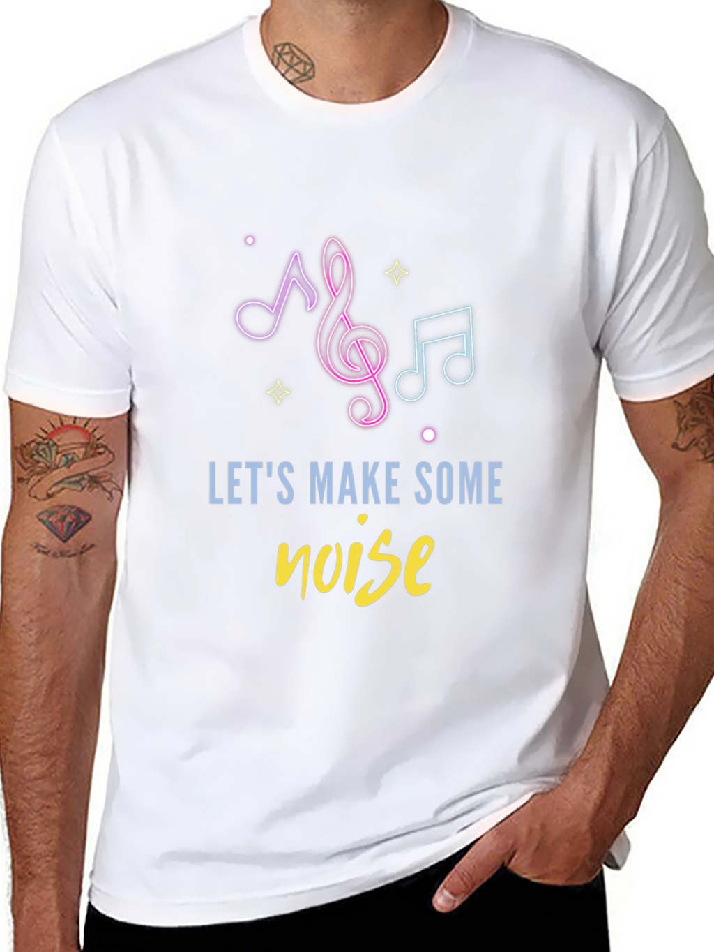 Lets Make Some Noise Graphic Tee