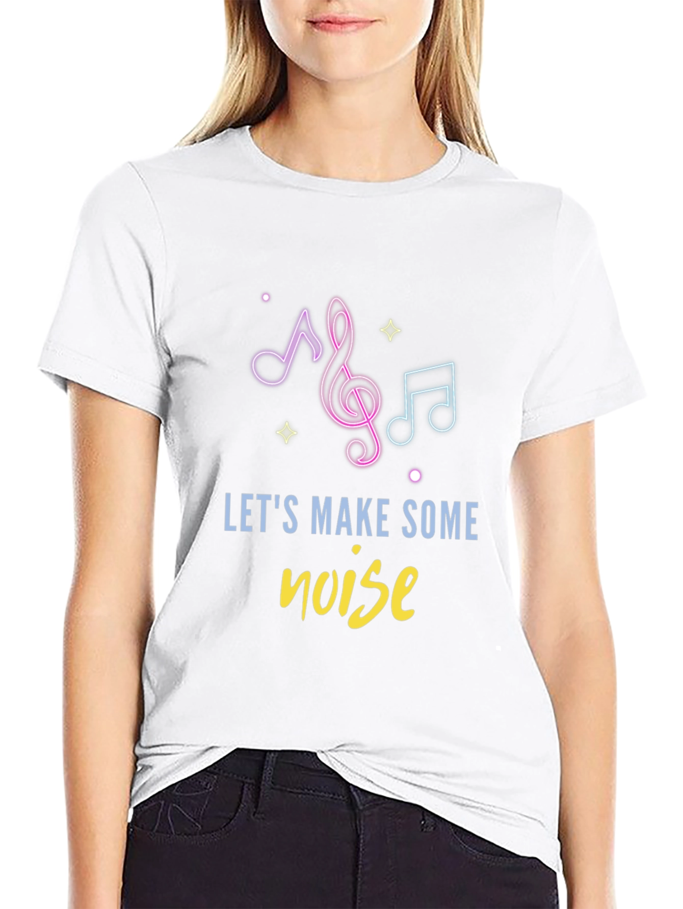 Lets Make Some Noise Graphic Tee