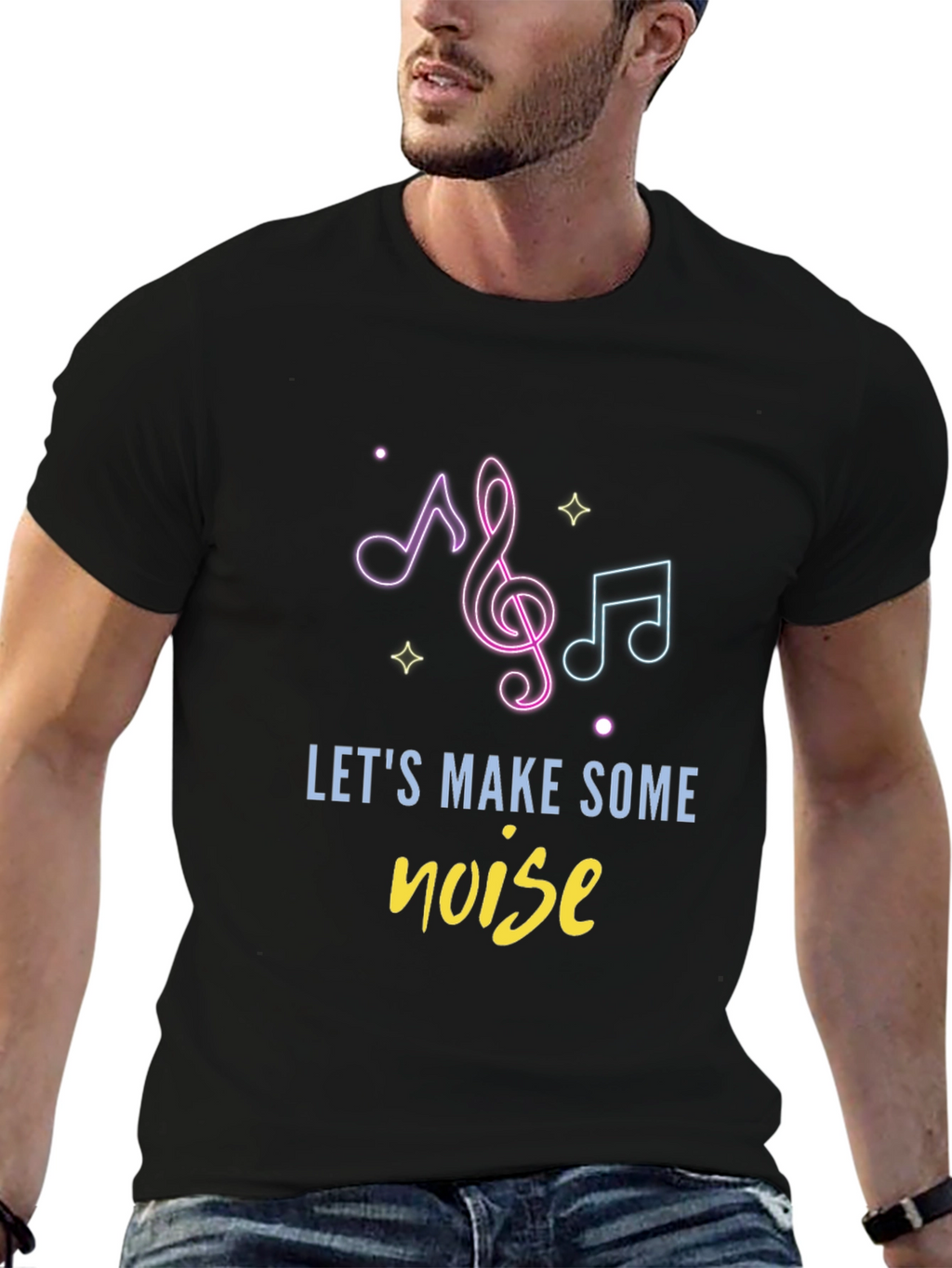 Lets Make Some Noise Graphic Tee