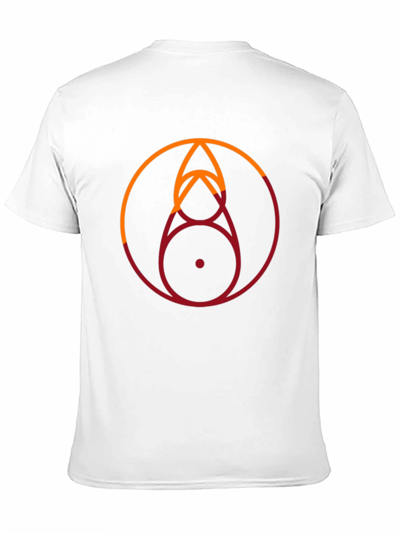Geometric Circle Graphic Tee - Stylish Modern Design