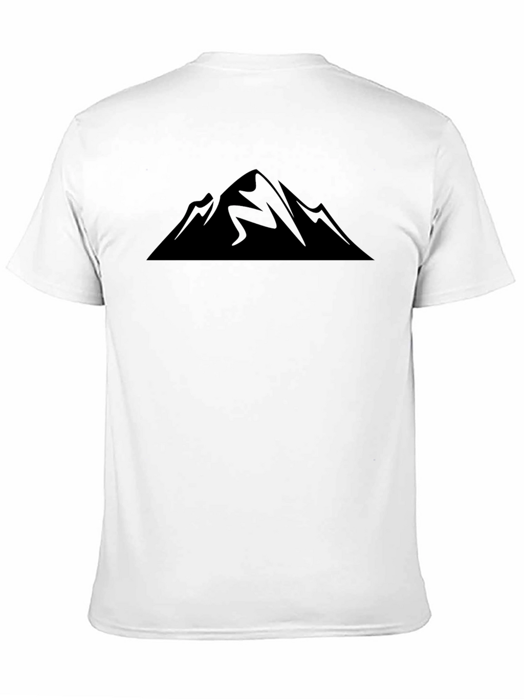 Mountain Runner Graphic Tee - Black Short Sleeve