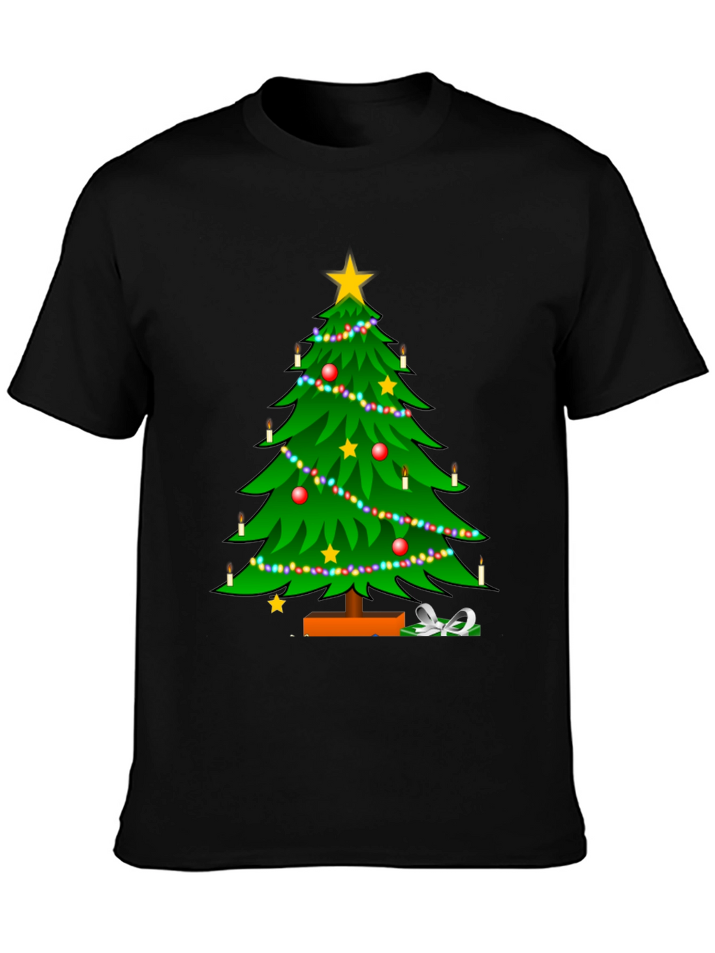 Festive Christmas Tree T-Shirt - Holiday Style