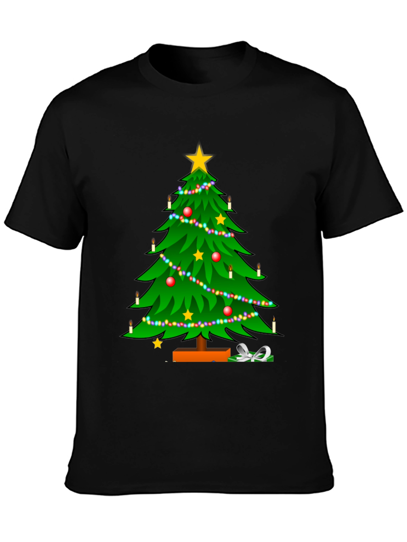 Festive Christmas Tree T-Shirt - Holiday Style