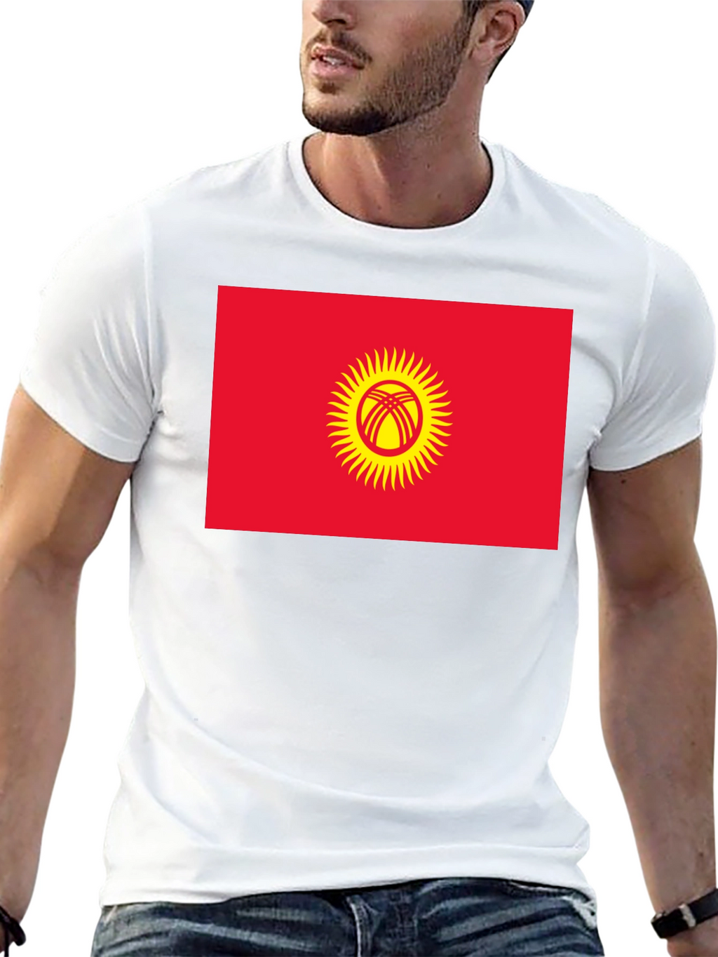 Kyrgyzstan Flag T-Shirt