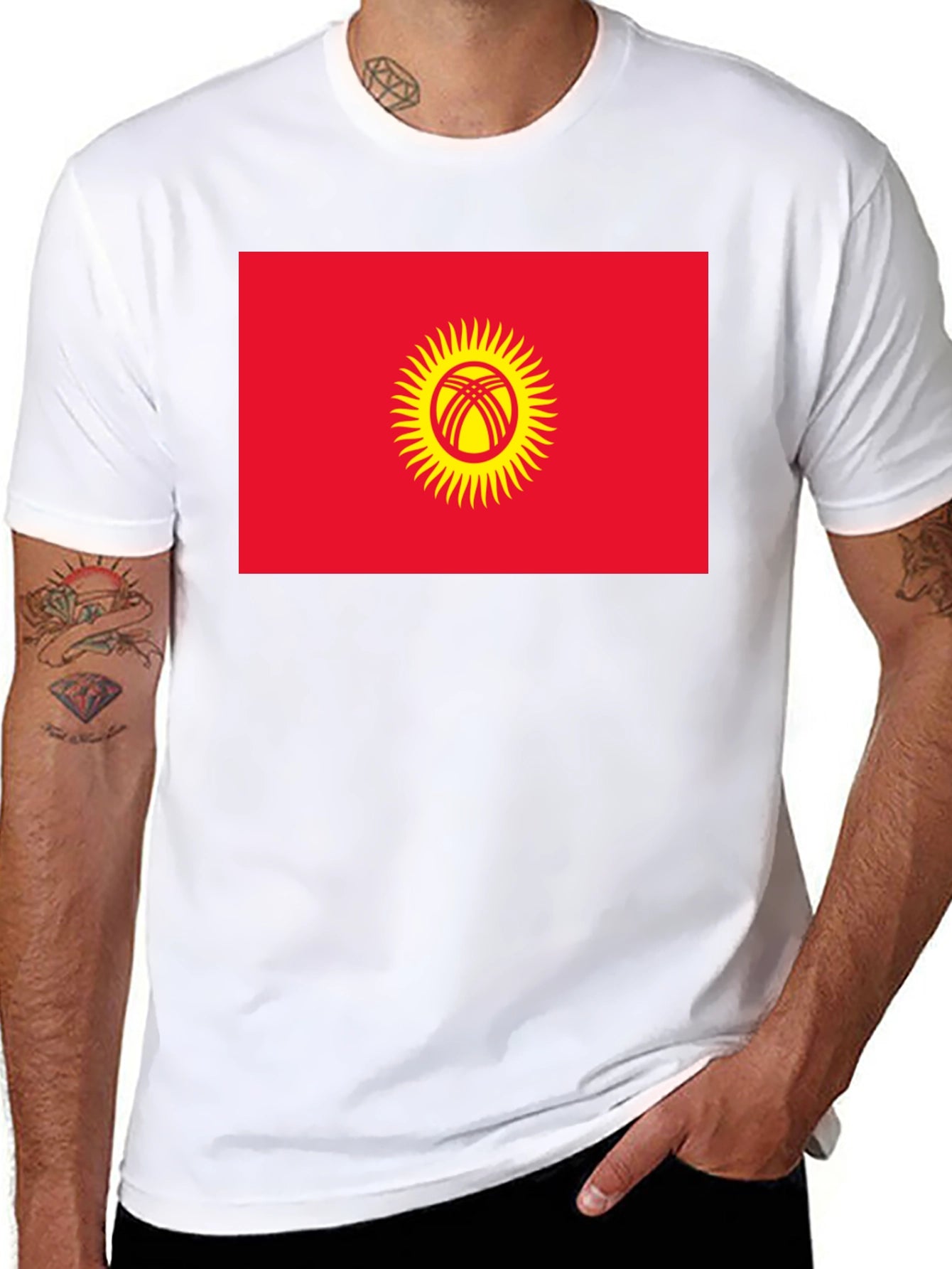 Kyrgyzstan Flag T-Shirt