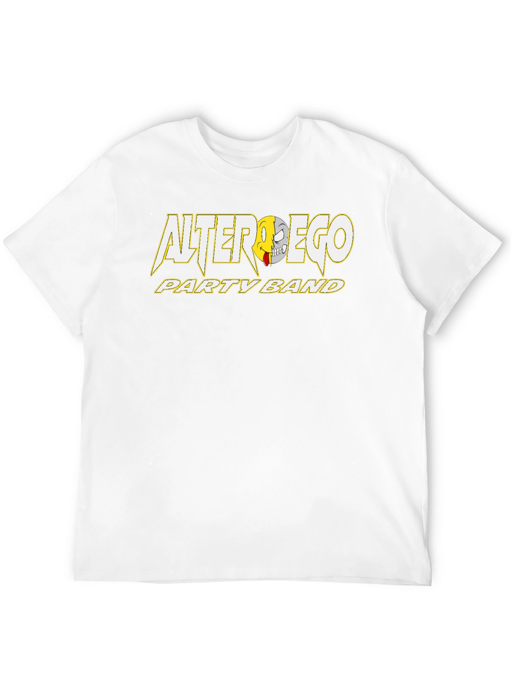 Alter Ego Party Band Graphic Black T-Shirt