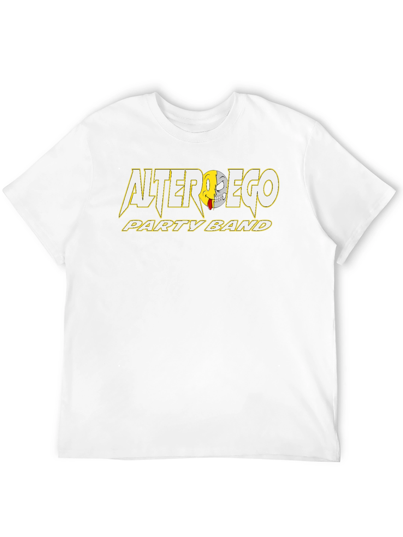 Alter Ego Party Band Graphic Black T-Shirt