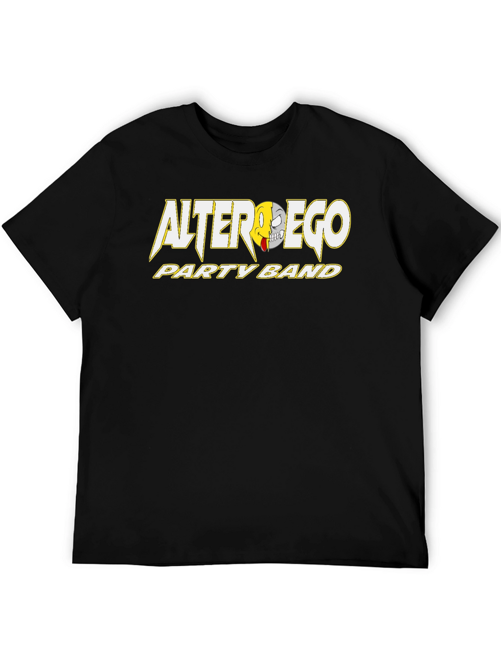 Alter Ego Party Band Graphic Black T-Shirt