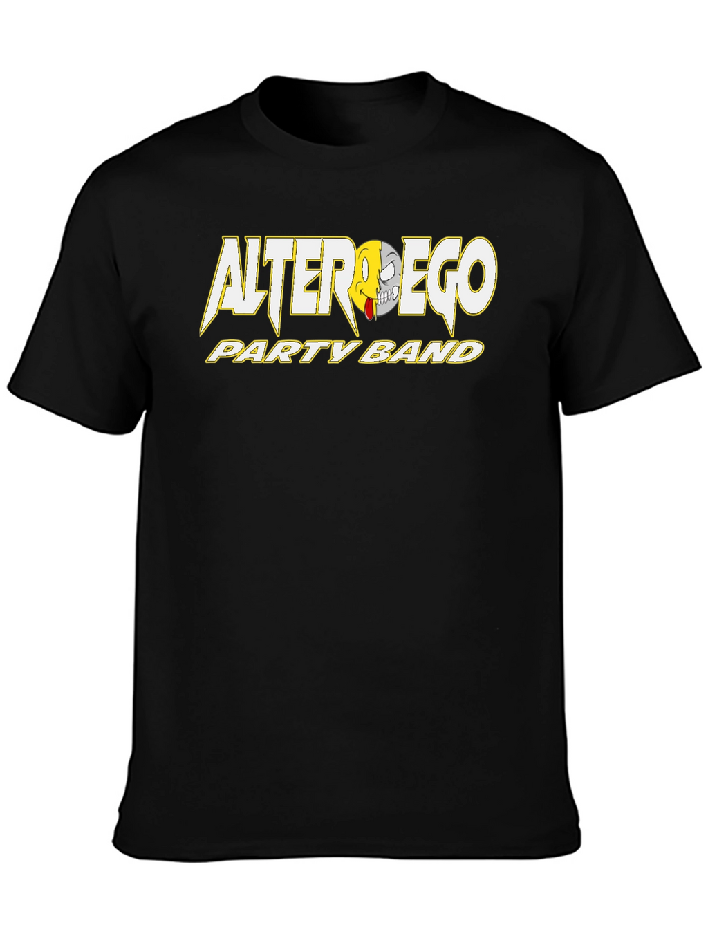 Alter Ego Party Band Graphic Black T-Shirt