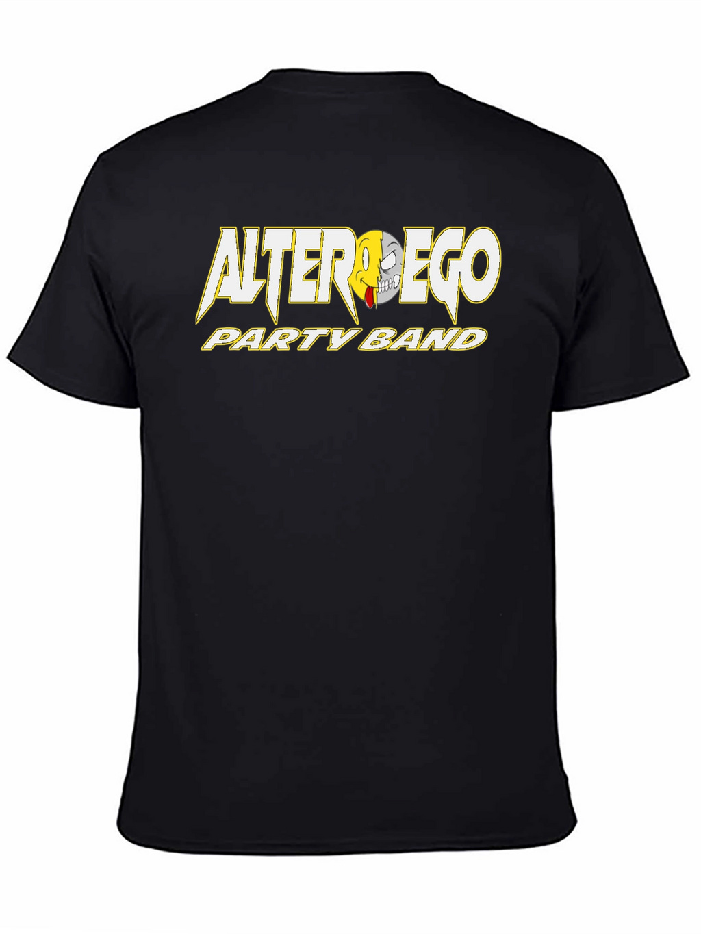 Alter Ego Party Band Graphic Black T-Shirt
