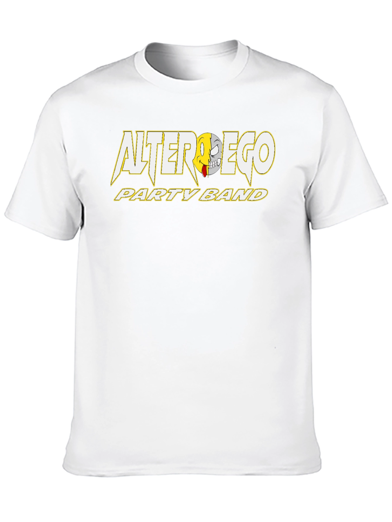 Alter Ego Party Band Graphic Black T-Shirt