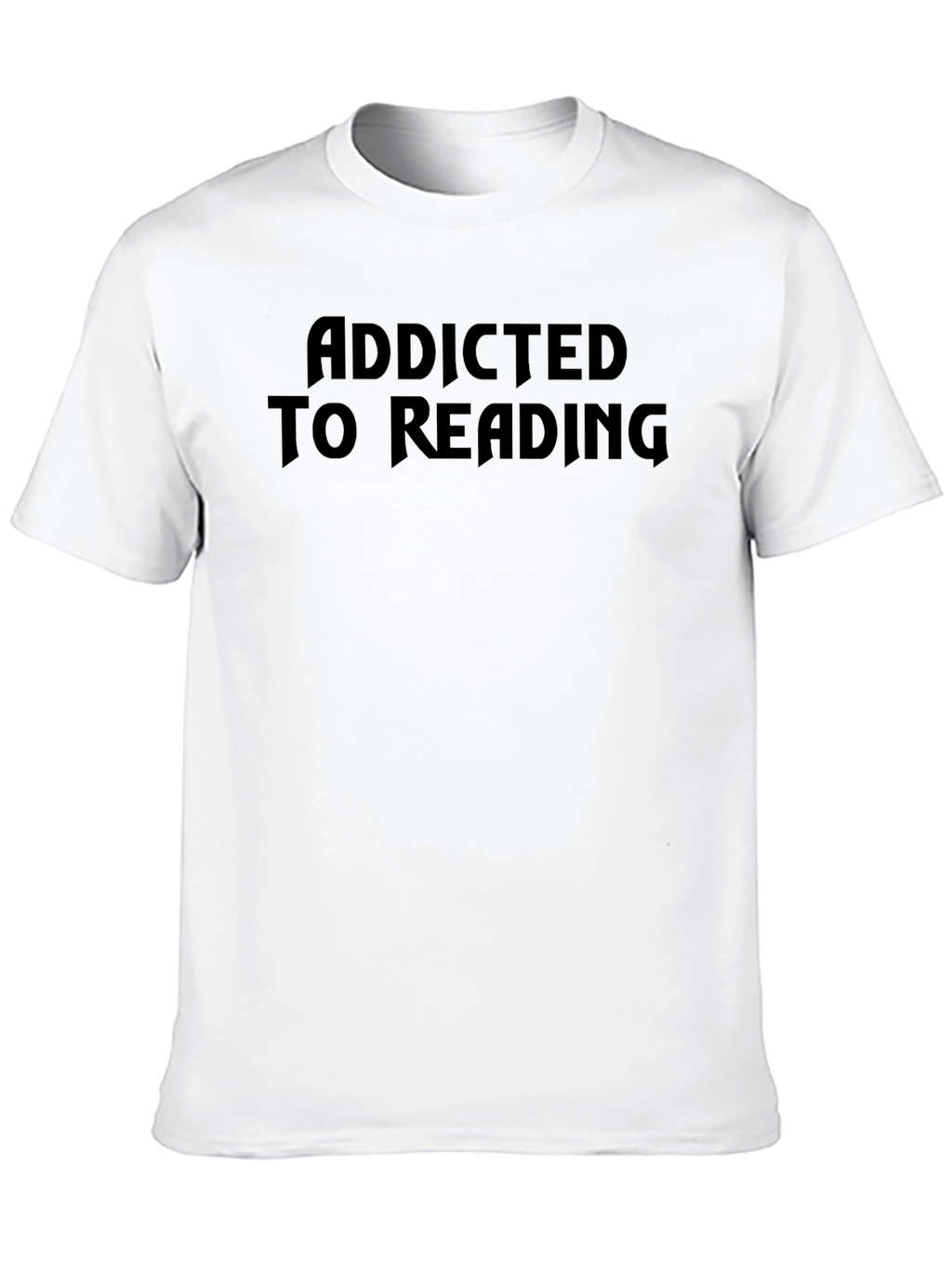 Addicted to Reading Graphic Tee - Black