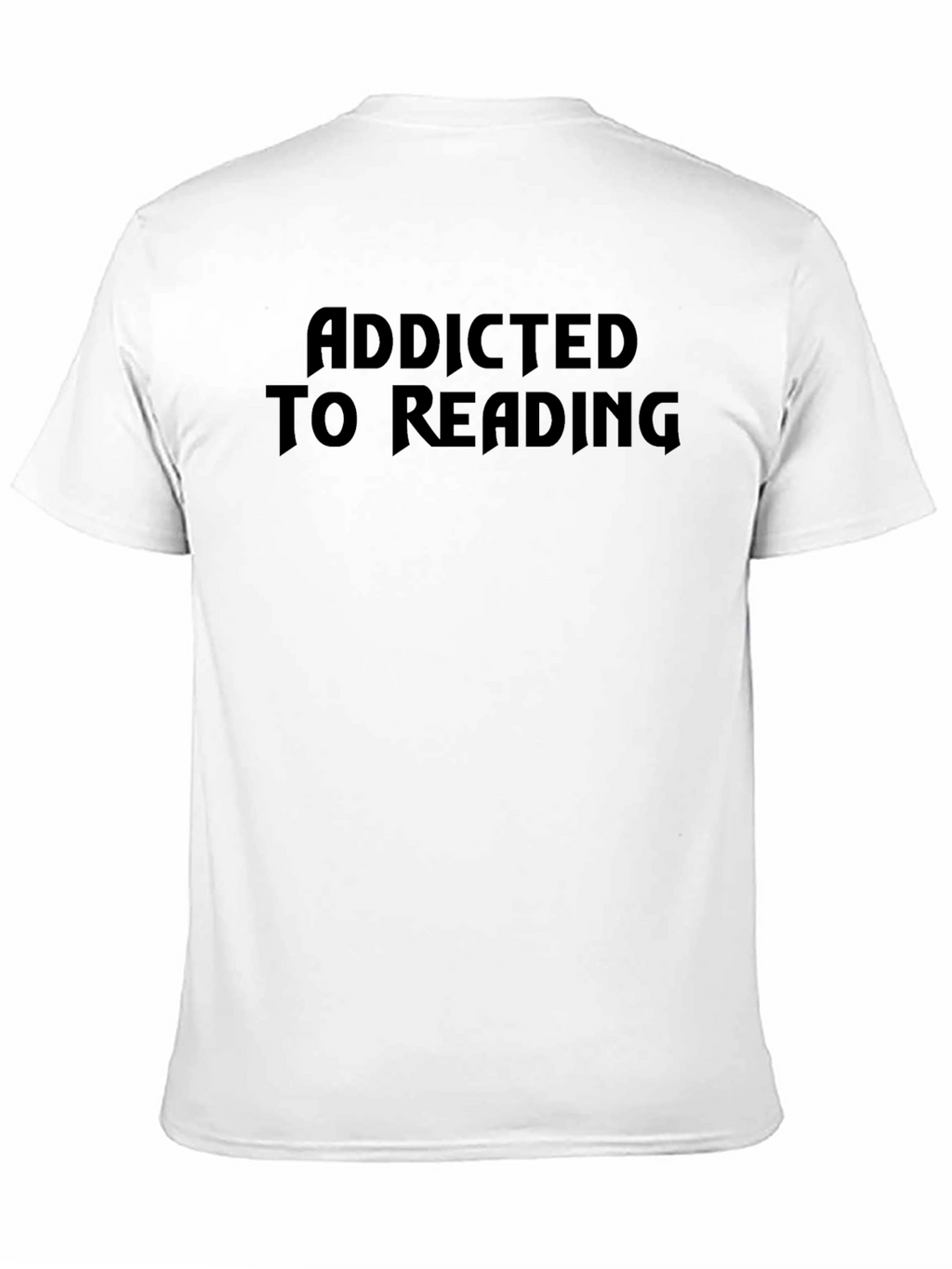Addicted to Reading Graphic Tee - Black