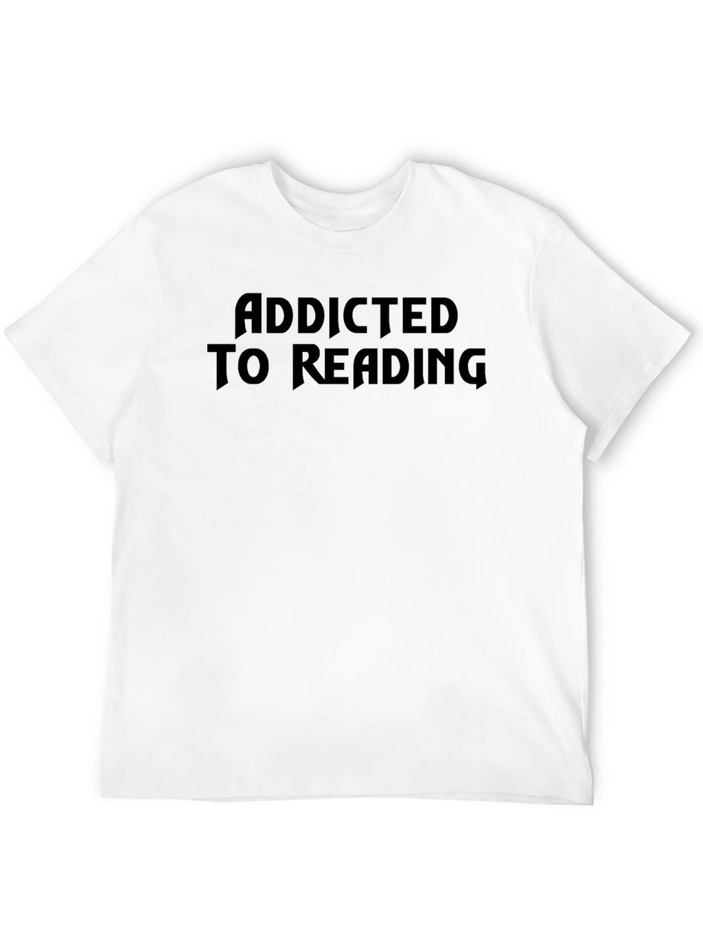 Addicted to Reading Graphic Tee - Black