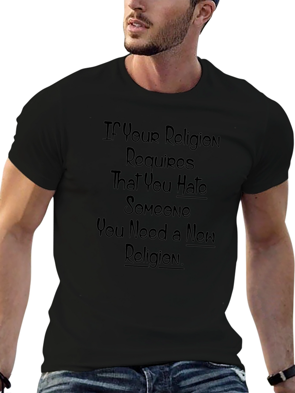Religion Hate Quote T-Shirt