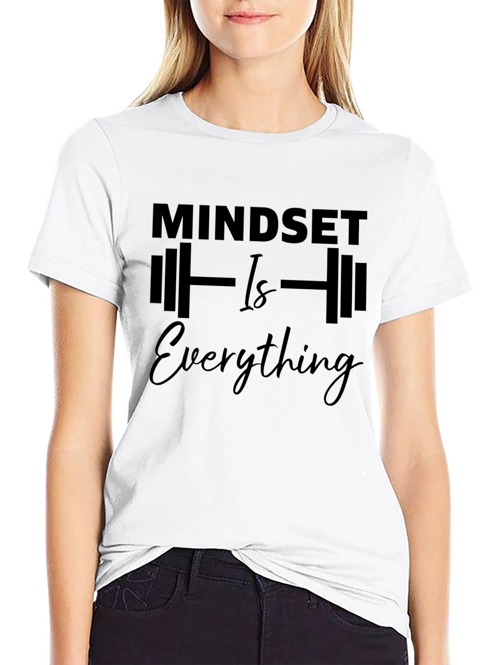 Mindset Is Everything Graphic Tee - Motivational Shirt