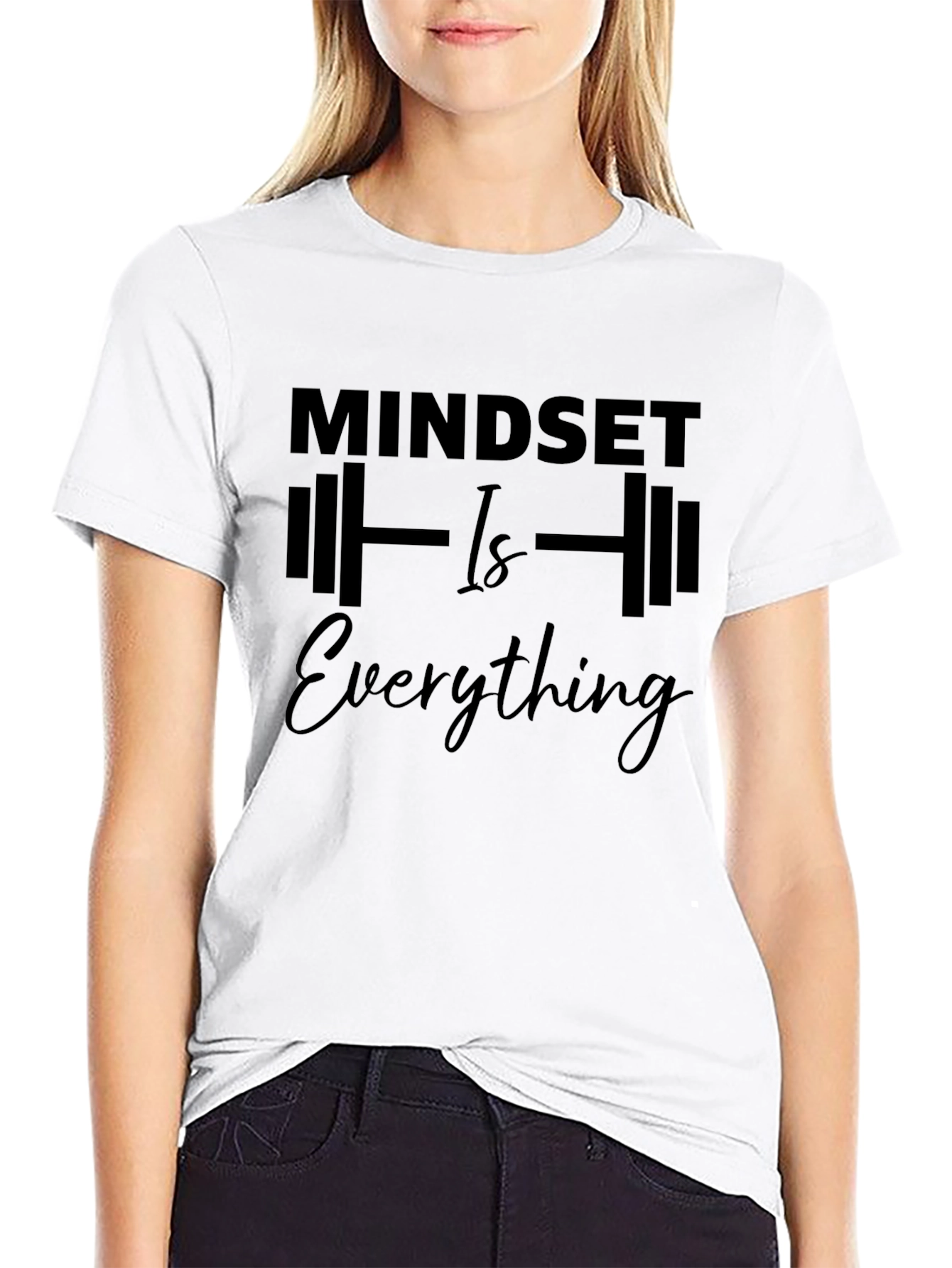 Mindset Is Everything Graphic Tee - Motivational Shirt