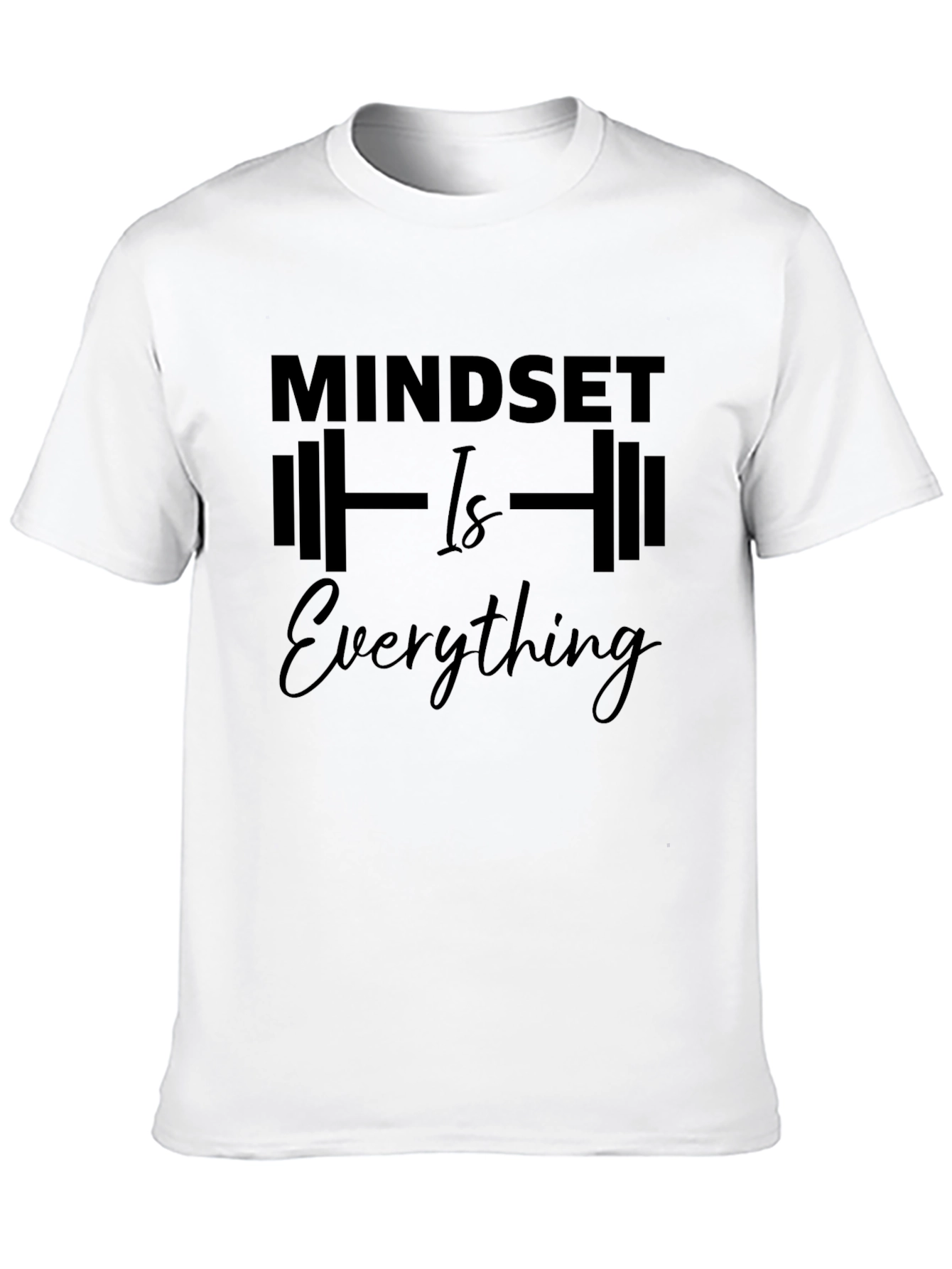 Mindset Is Everything Graphic Tee - Motivational Shirt