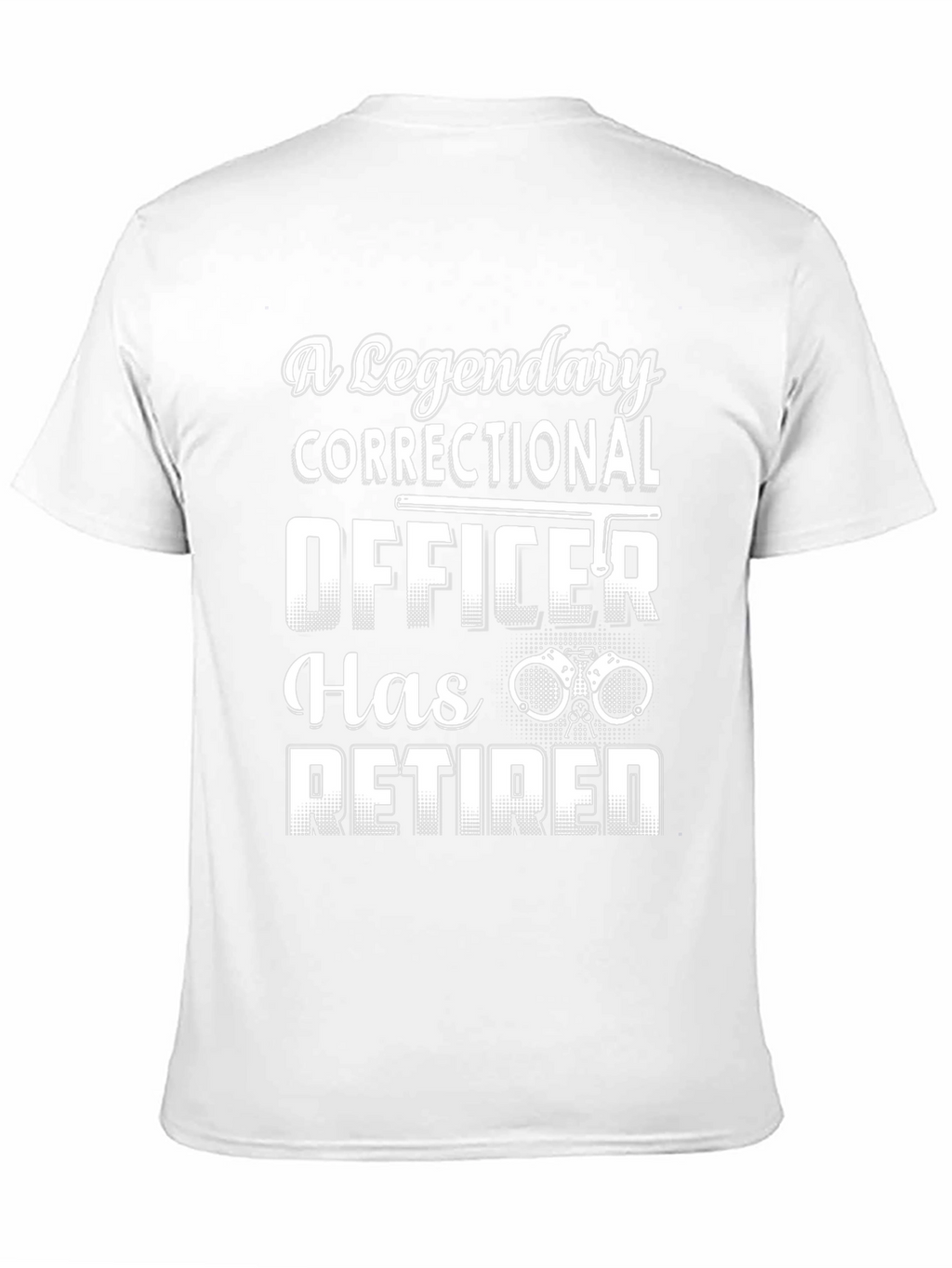 Correctional Officer Retirement T-Shirt