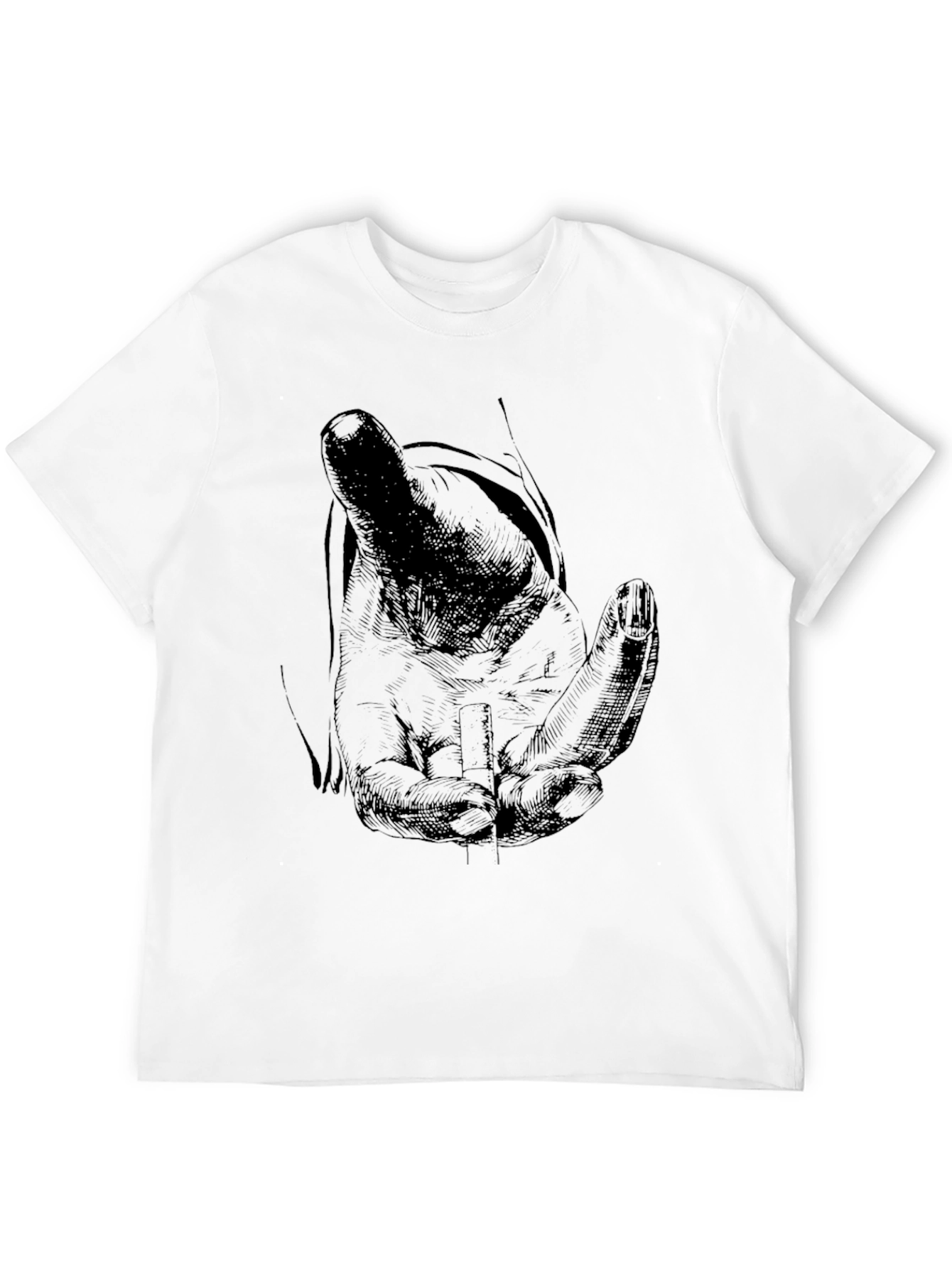 Hand Graphic Tee - Classic Black