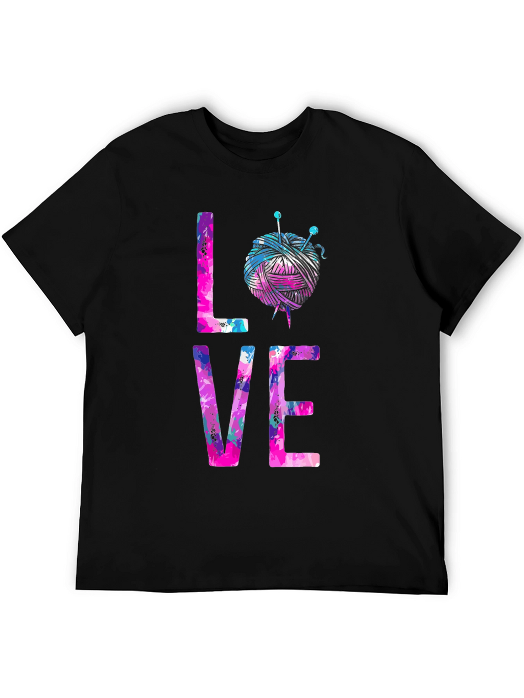 Love Knitting T-Shirt - Yarn Ball Design