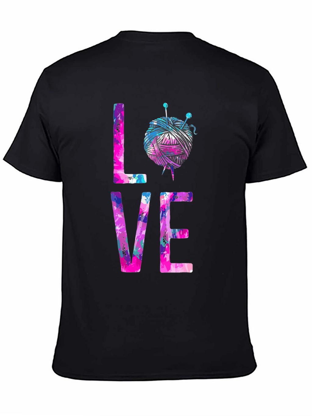 Love Knitting T-Shirt - Yarn Ball Design