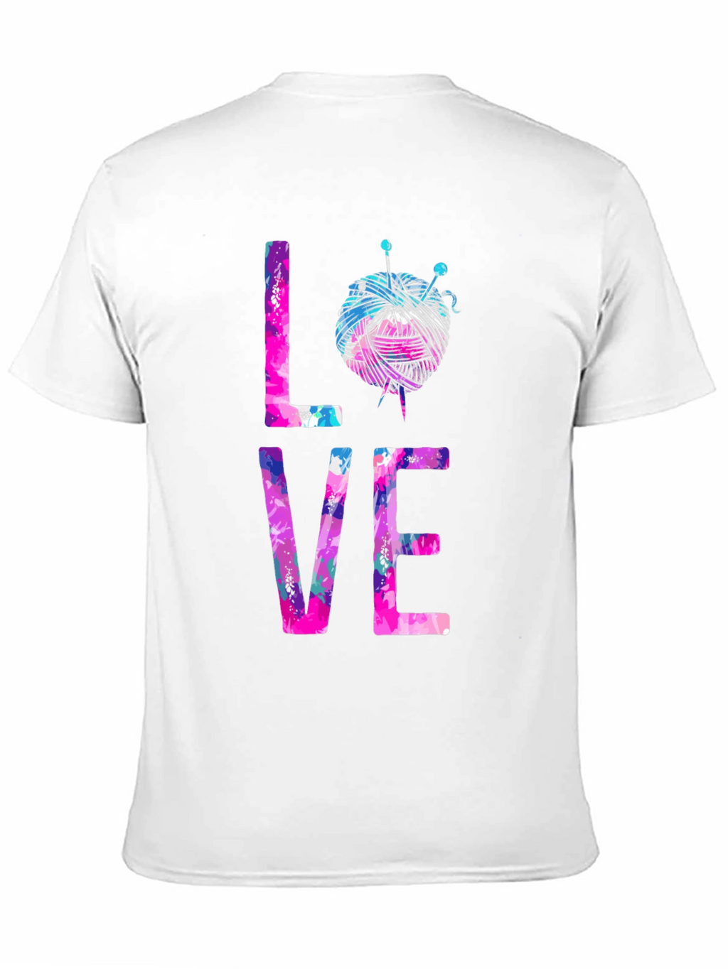 Love Knitting T-Shirt - Yarn Ball Design