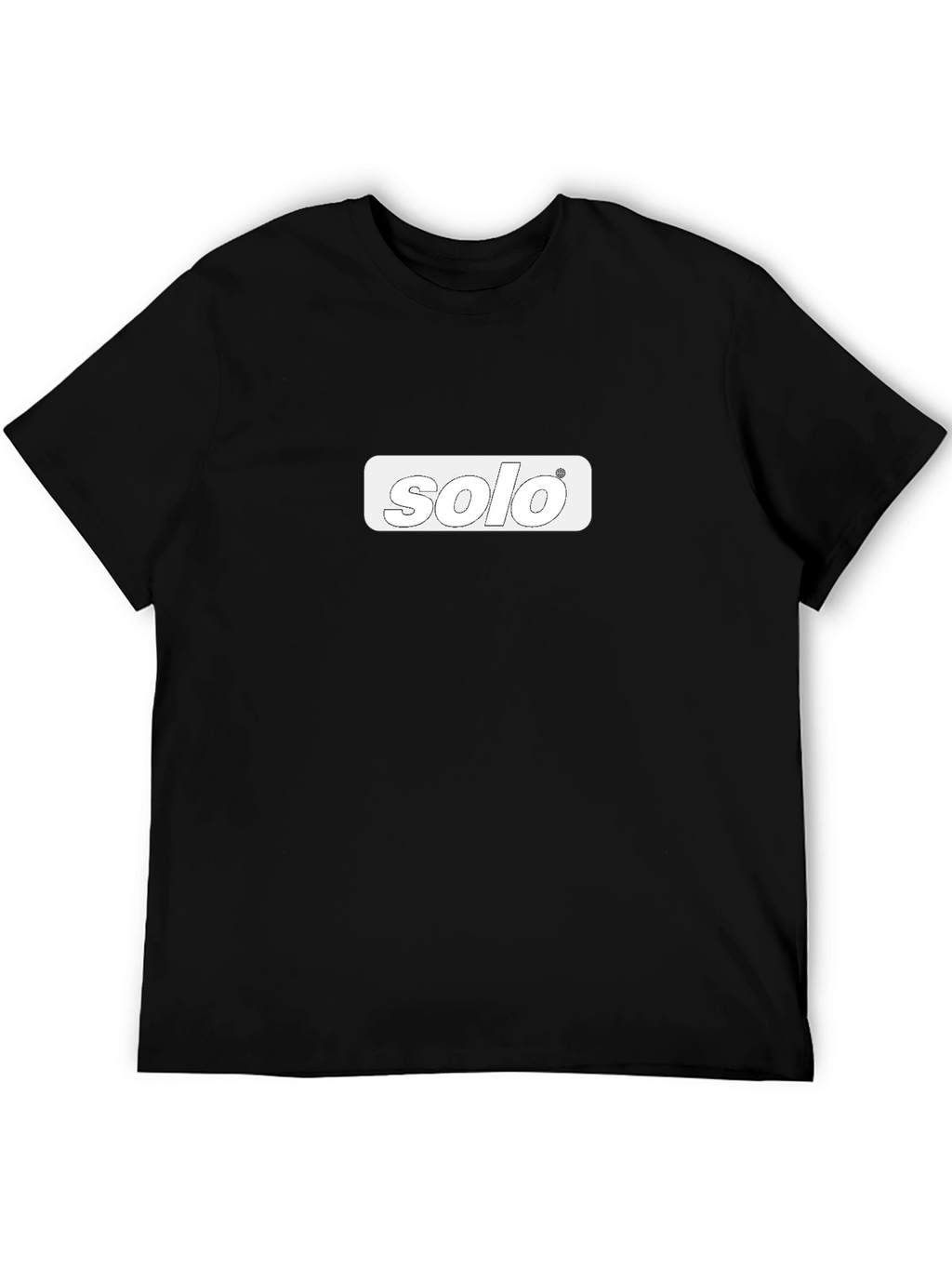 Solo Graphic T-Shirt - Stylish Black Cotton Tee