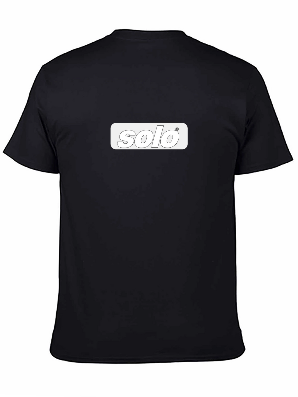 Solo Graphic T-Shirt - Stylish Black Cotton Tee
