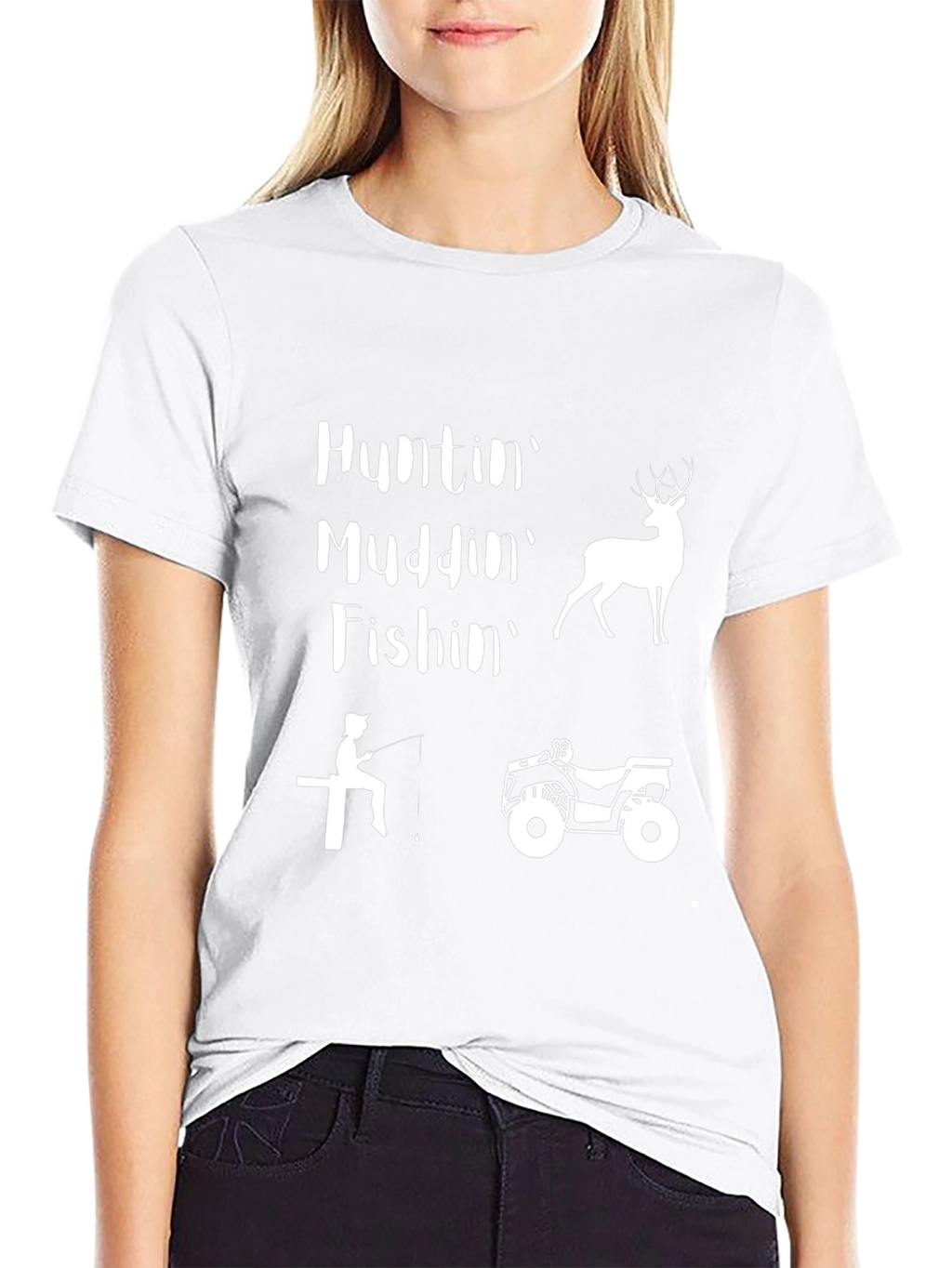 Huntin Muddin Fishin Graphic Tee