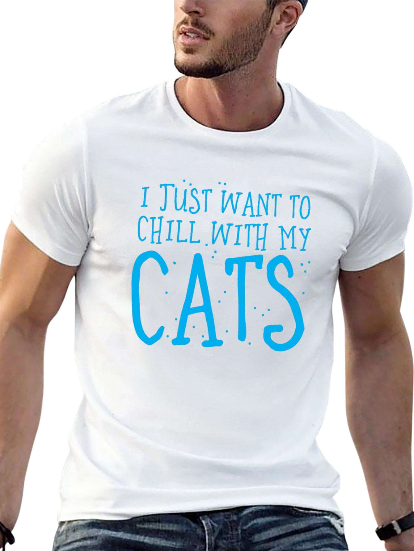 Chill with My Cats Graphic Tee