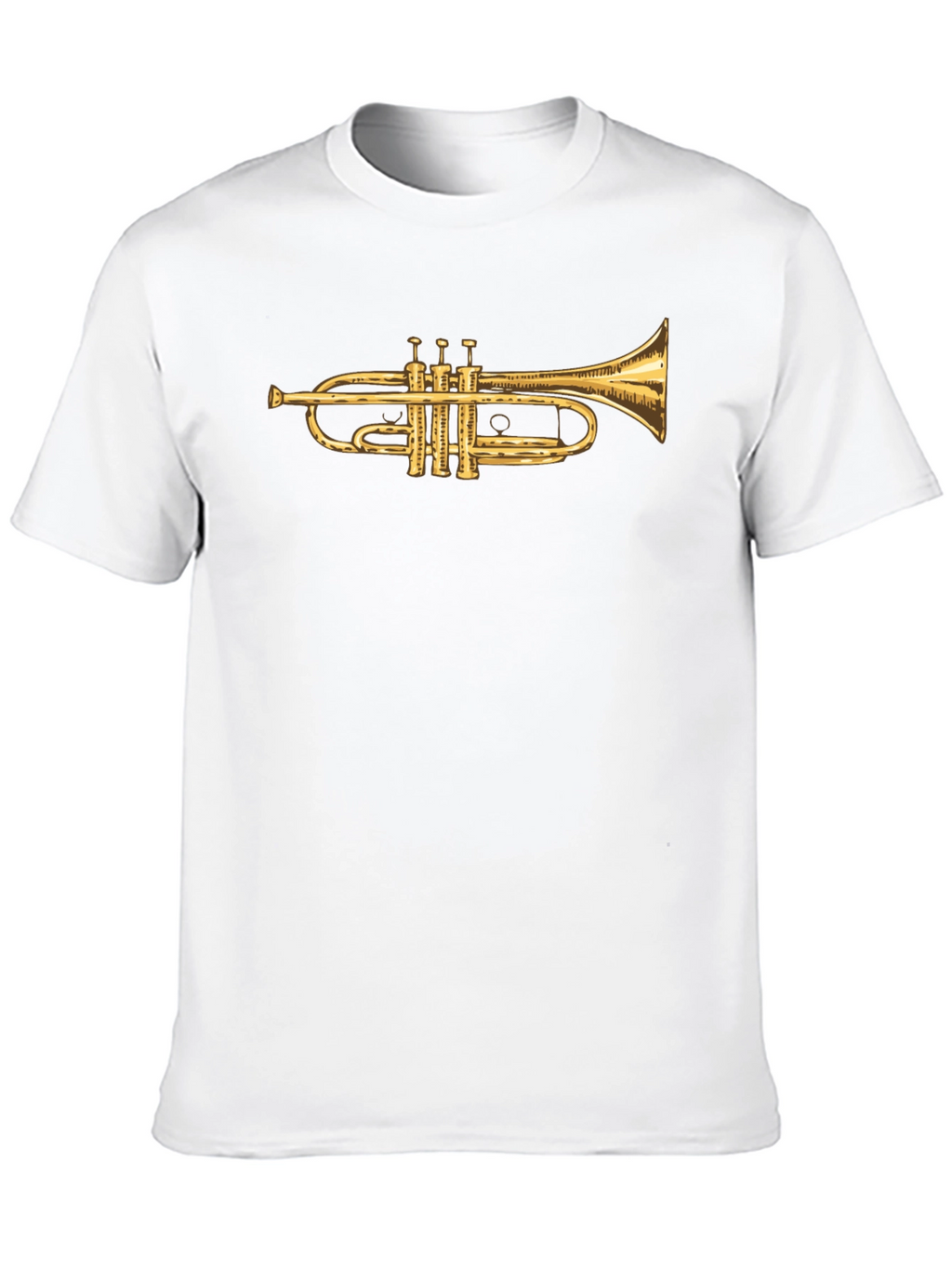 Trumpet Graphic T-Shirt - Musicians Tee
