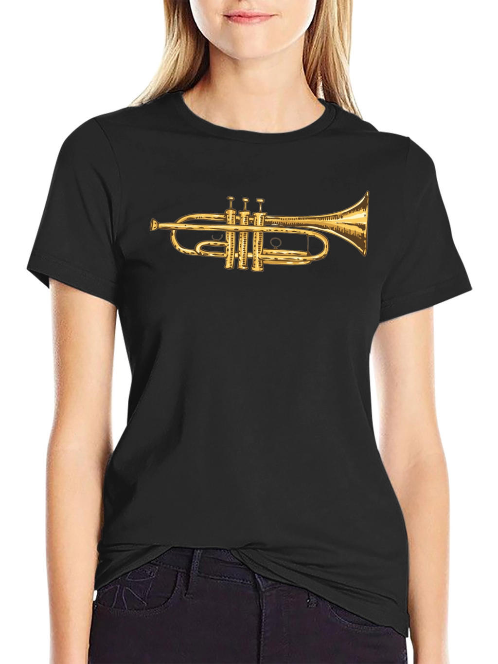 Trumpet Graphic T-Shirt - Musicians Tee