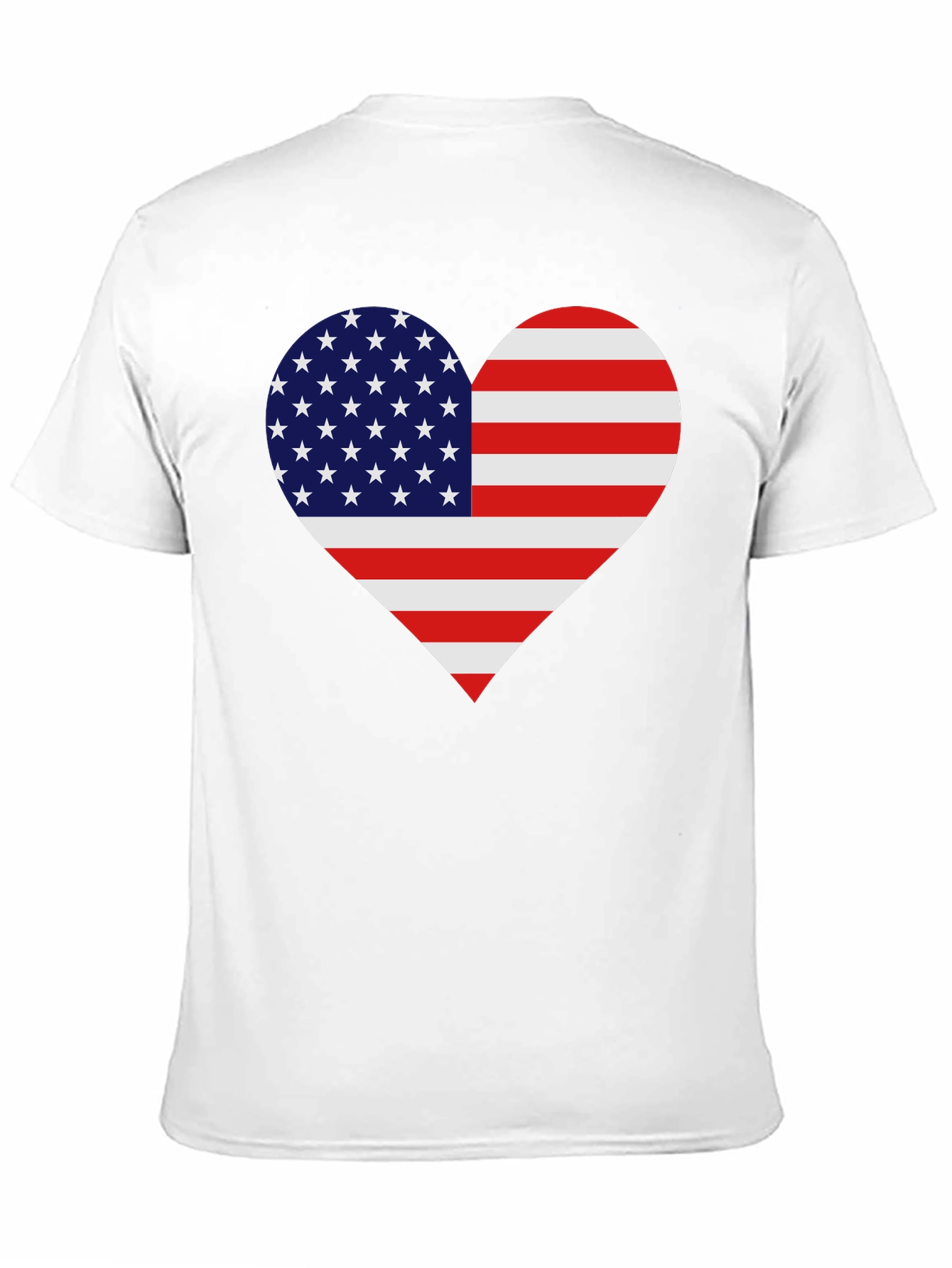 American Flag Heart T-Shirt