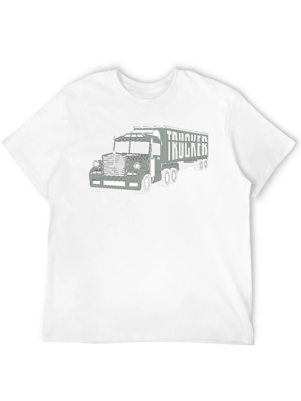 Trucker T-Shirt - Classic Truck Design