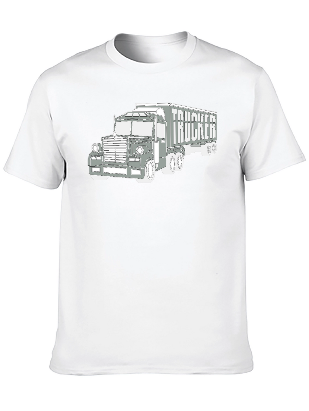 Trucker T-Shirt - Classic Truck Design