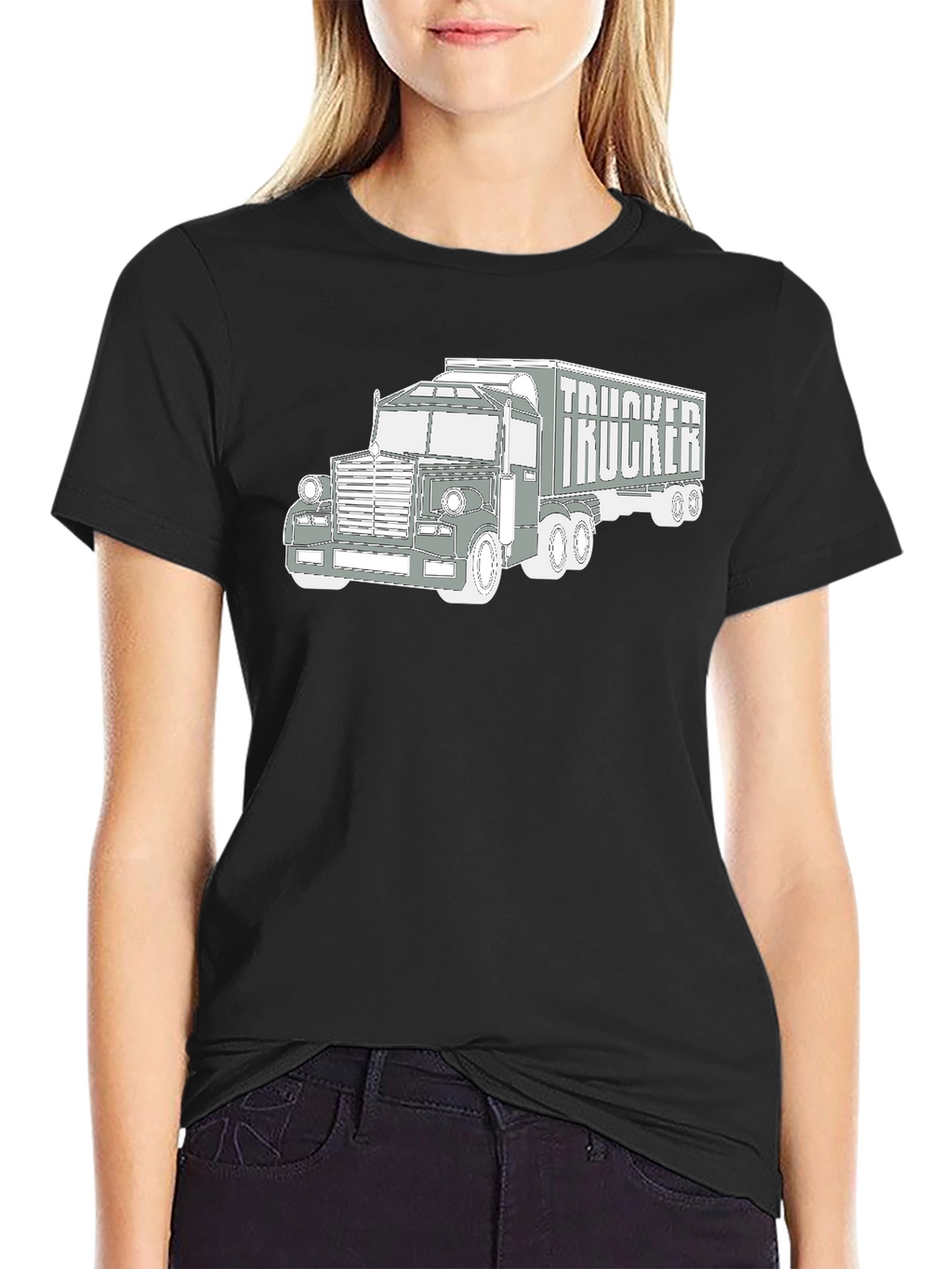 Trucker T-Shirt - Classic Truck Design