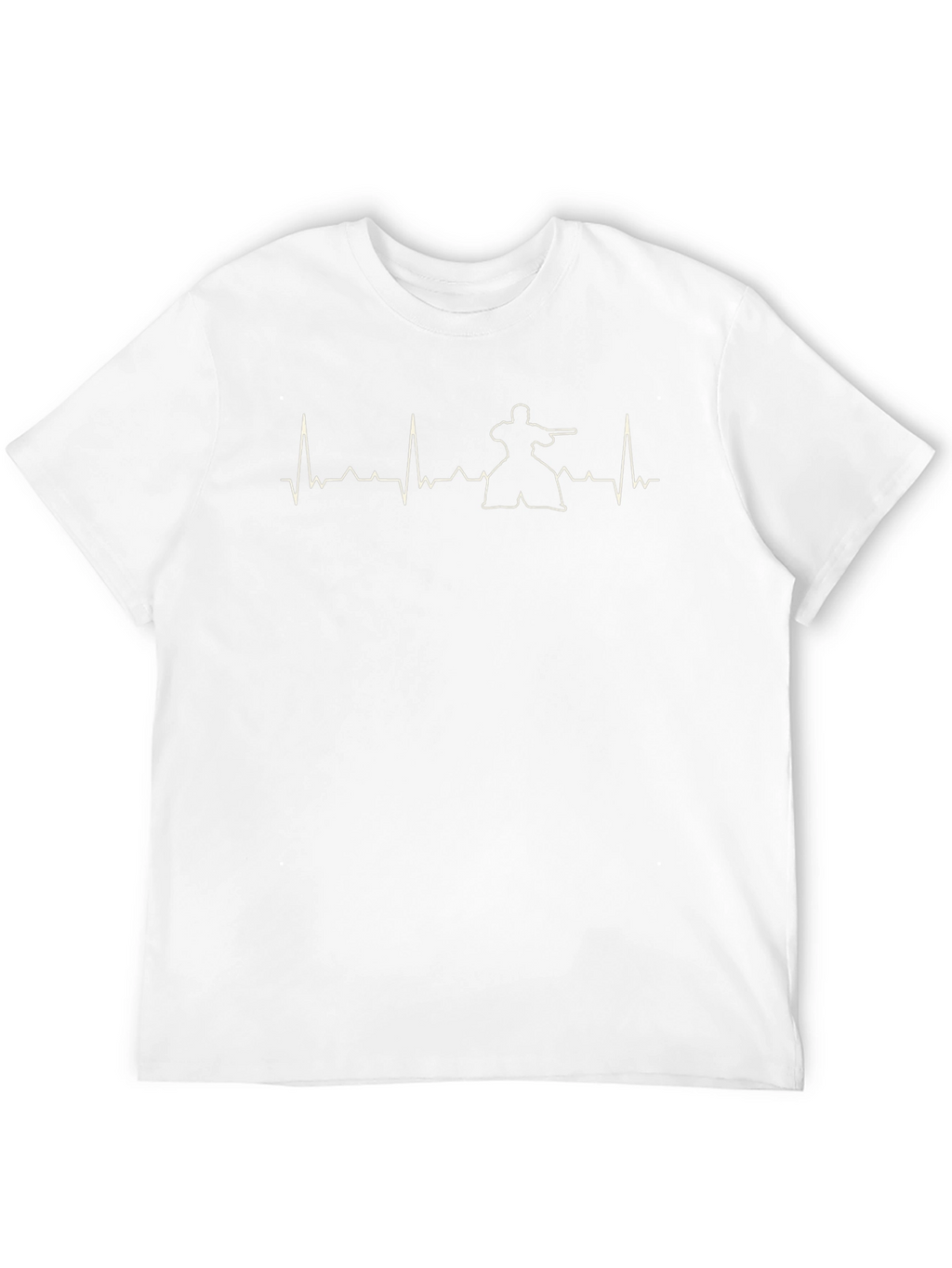 Kendo Heartbeat T-Shirt - Martial Arts Design