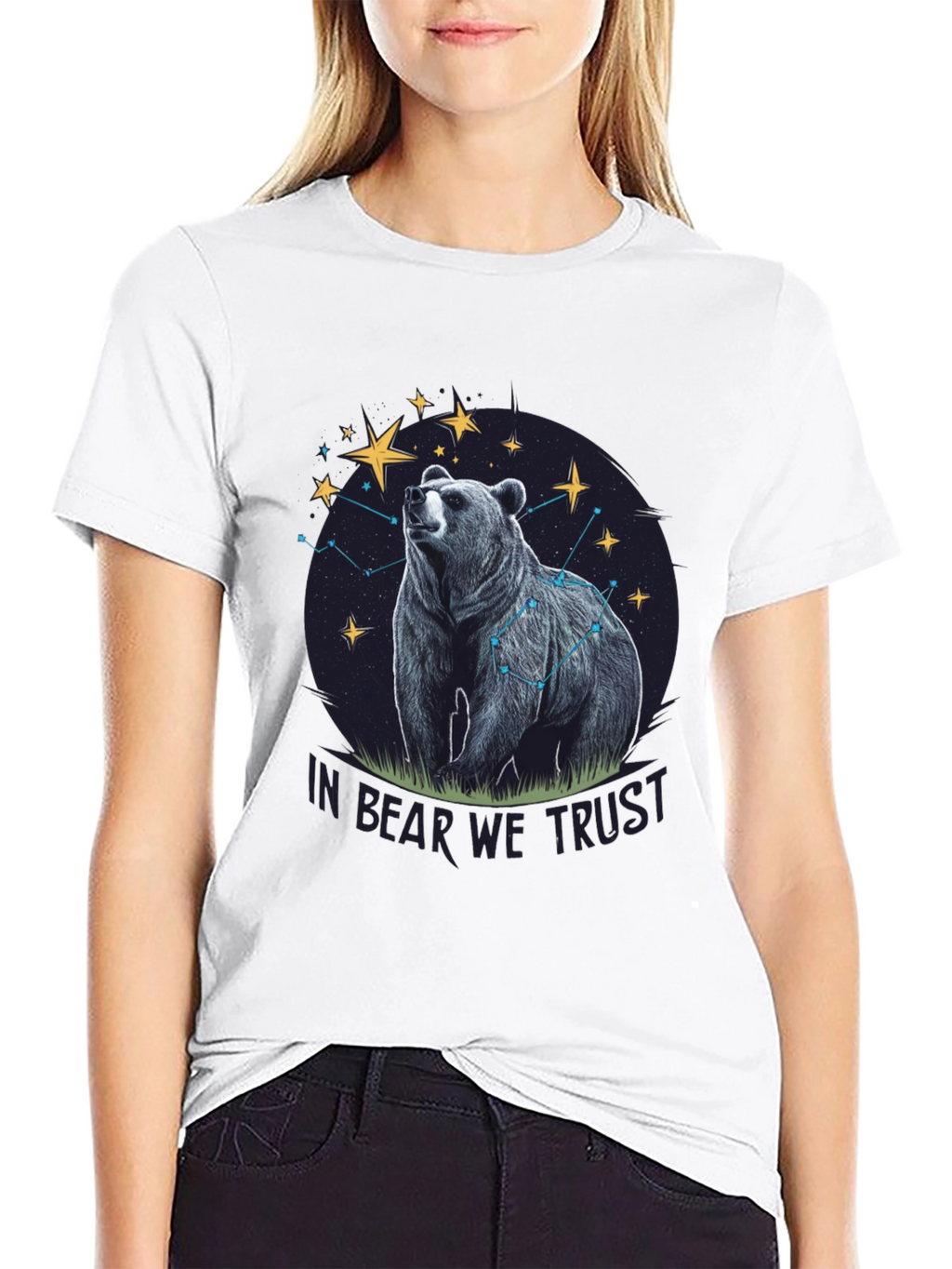 In Bear We Trust T-Shirt - Black