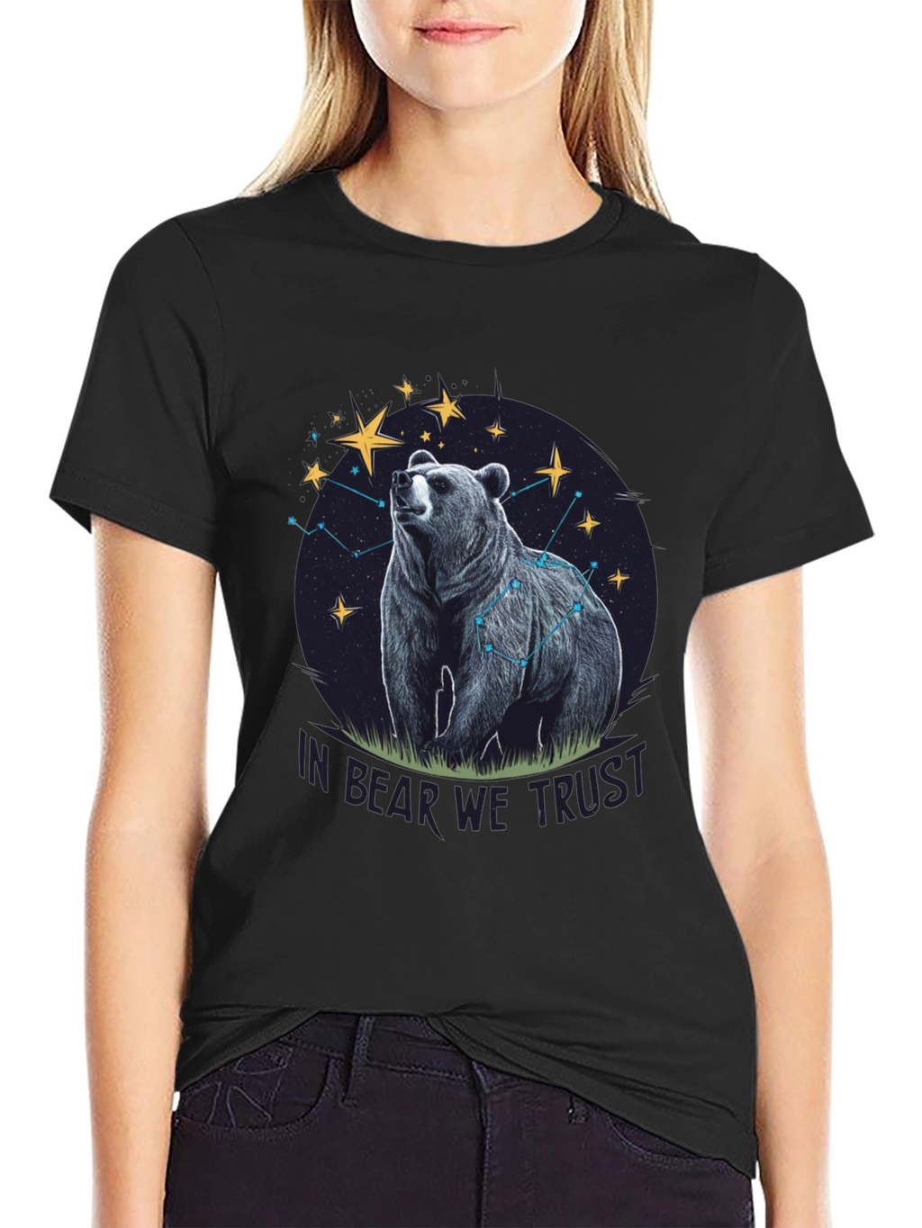 In Bear We Trust T-Shirt - Black