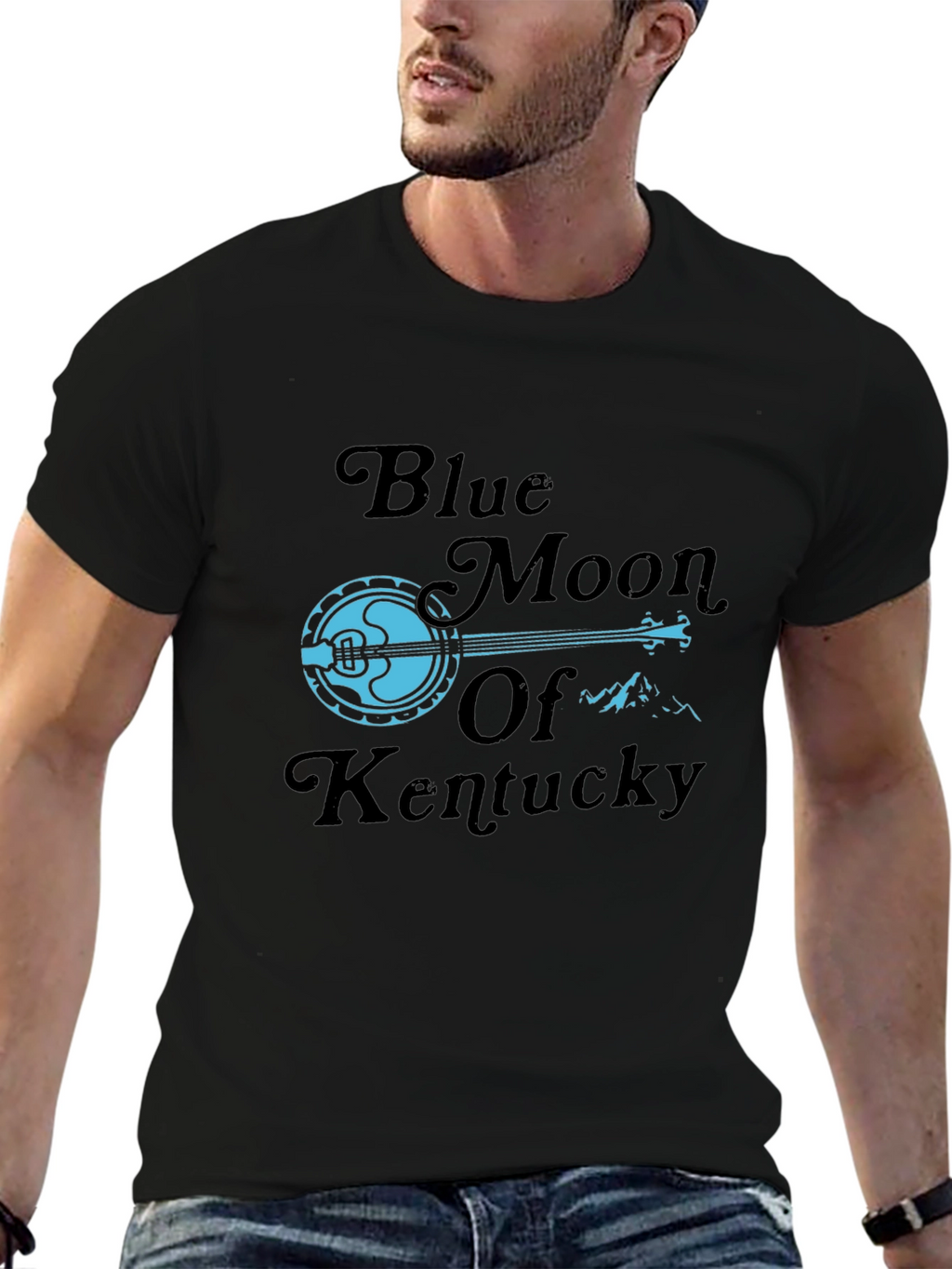 Blue Moon of Kentucky Graphic T-Shirt