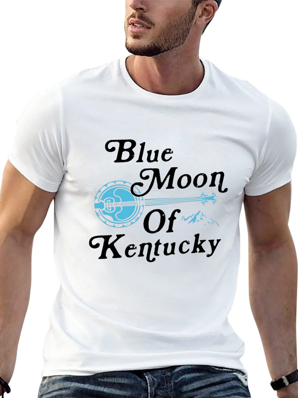 Blue Moon of Kentucky Graphic T-Shirt