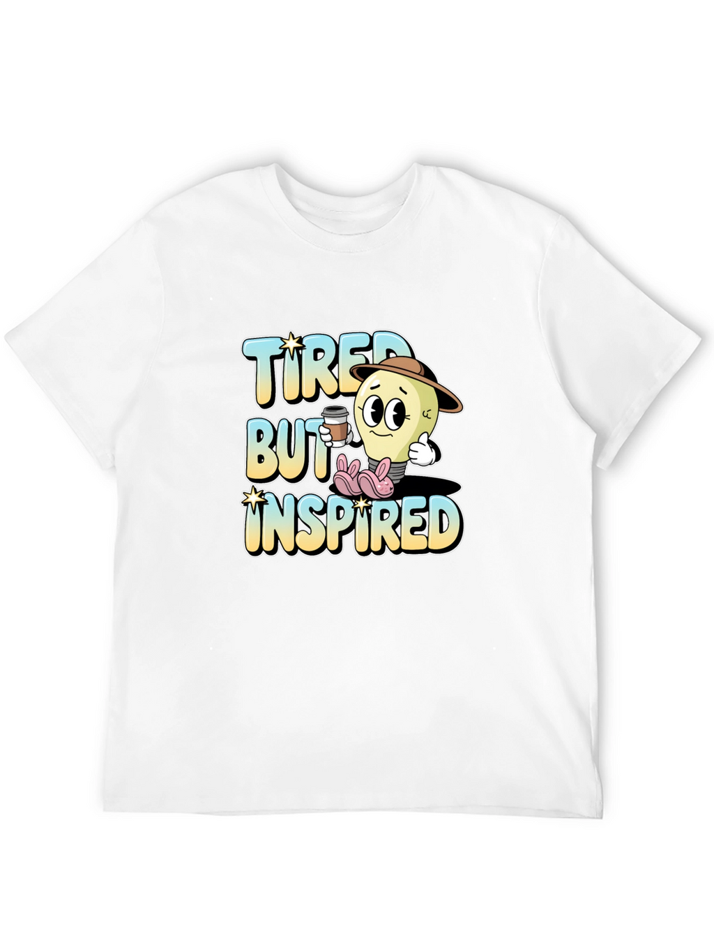 Tired But Inspired Graphic Tee