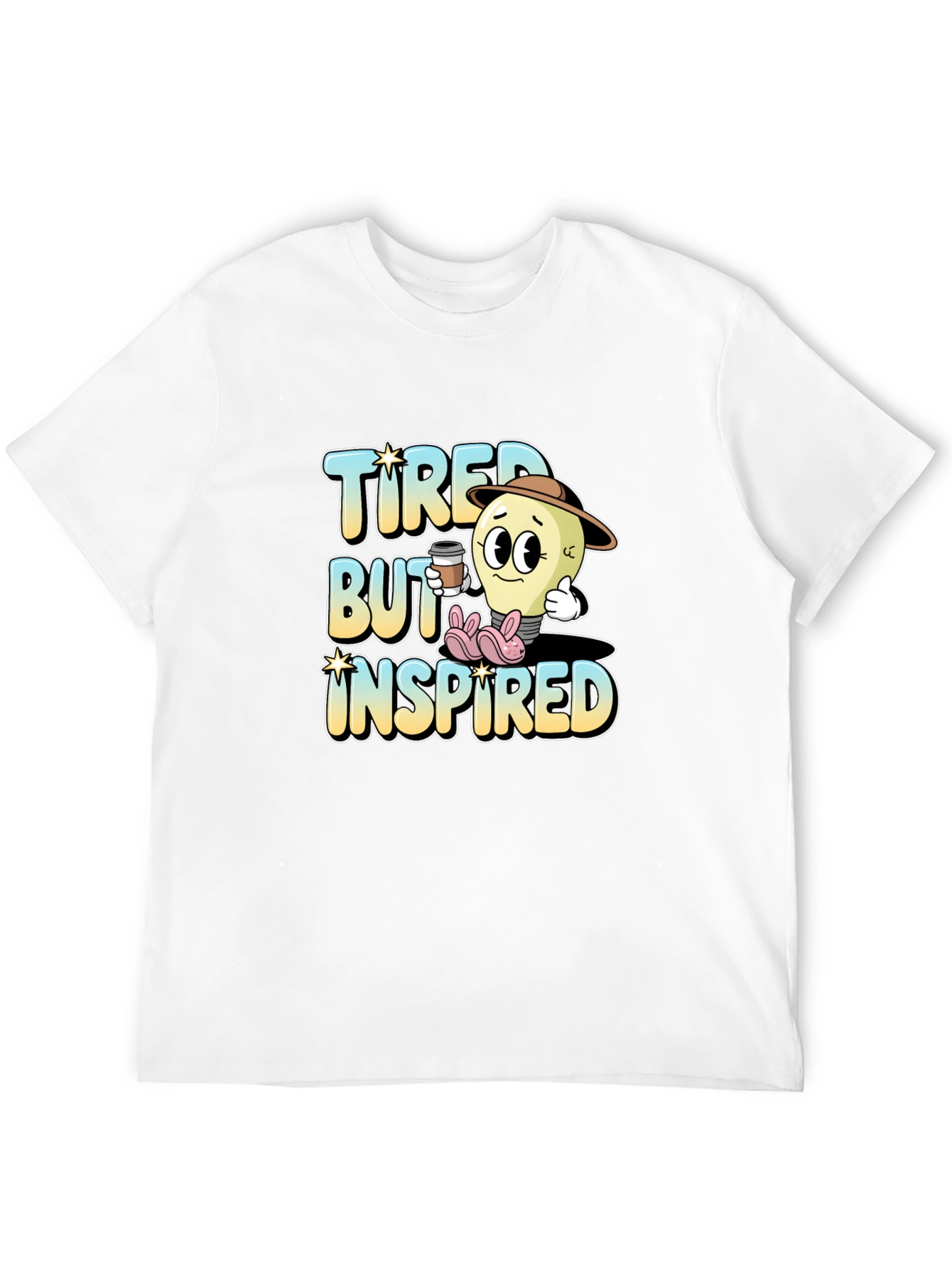 Tired But Inspired Graphic Tee