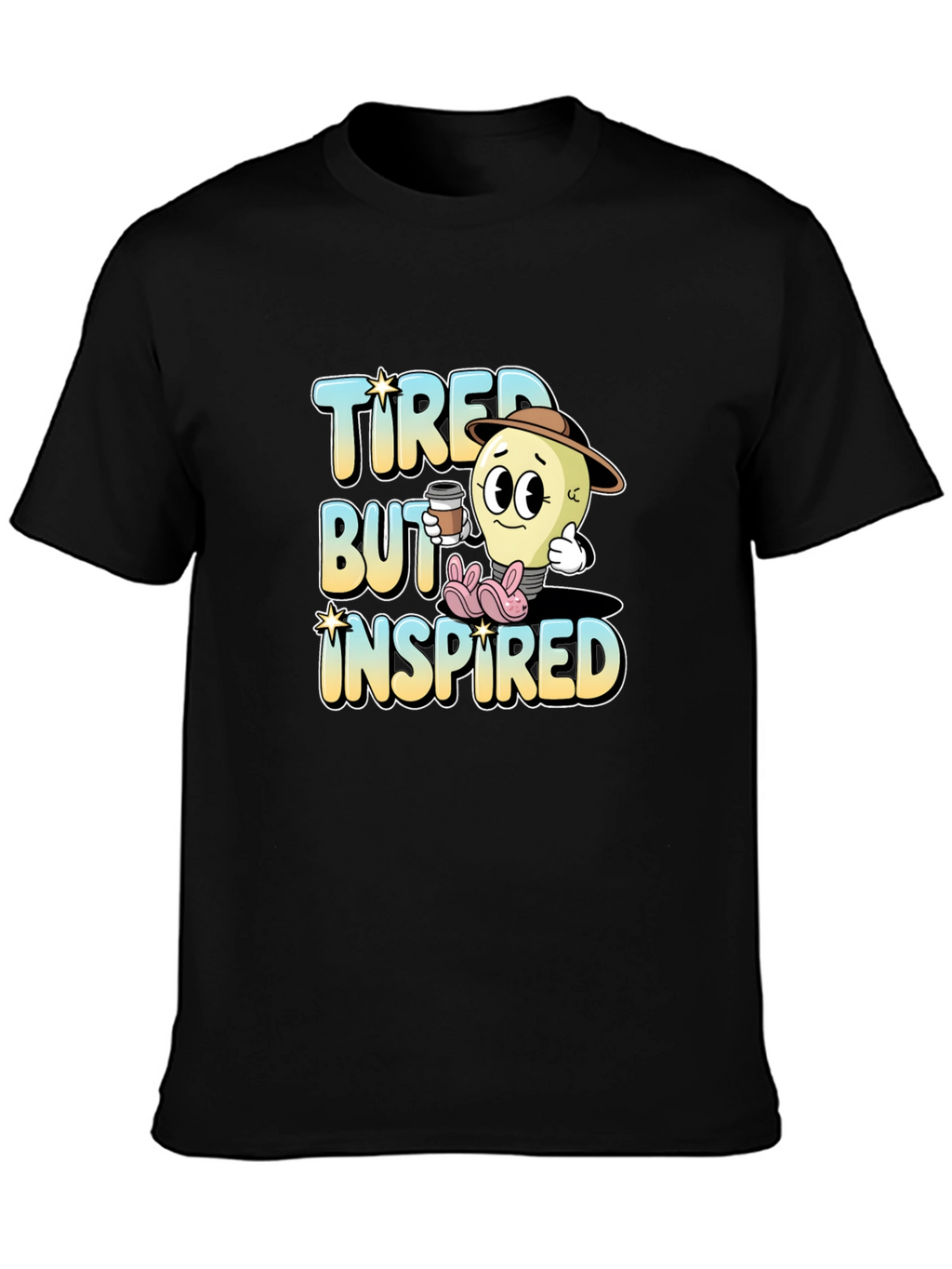 Tired But Inspired Graphic Tee