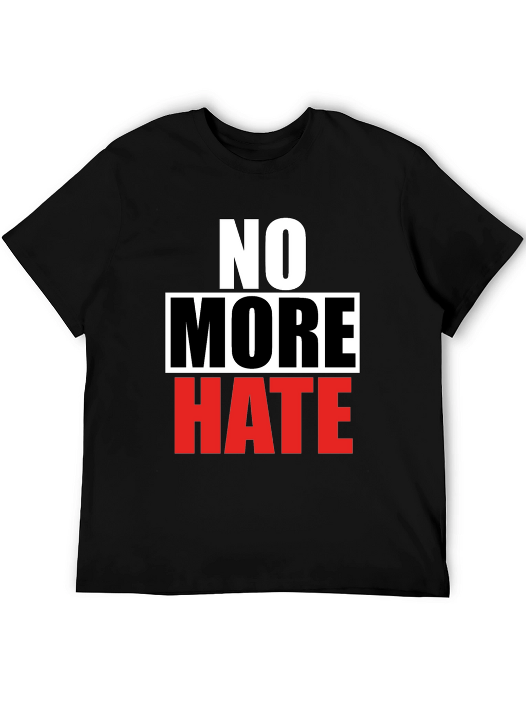 No More Hate Graphic Tee - Activism T-Shirt